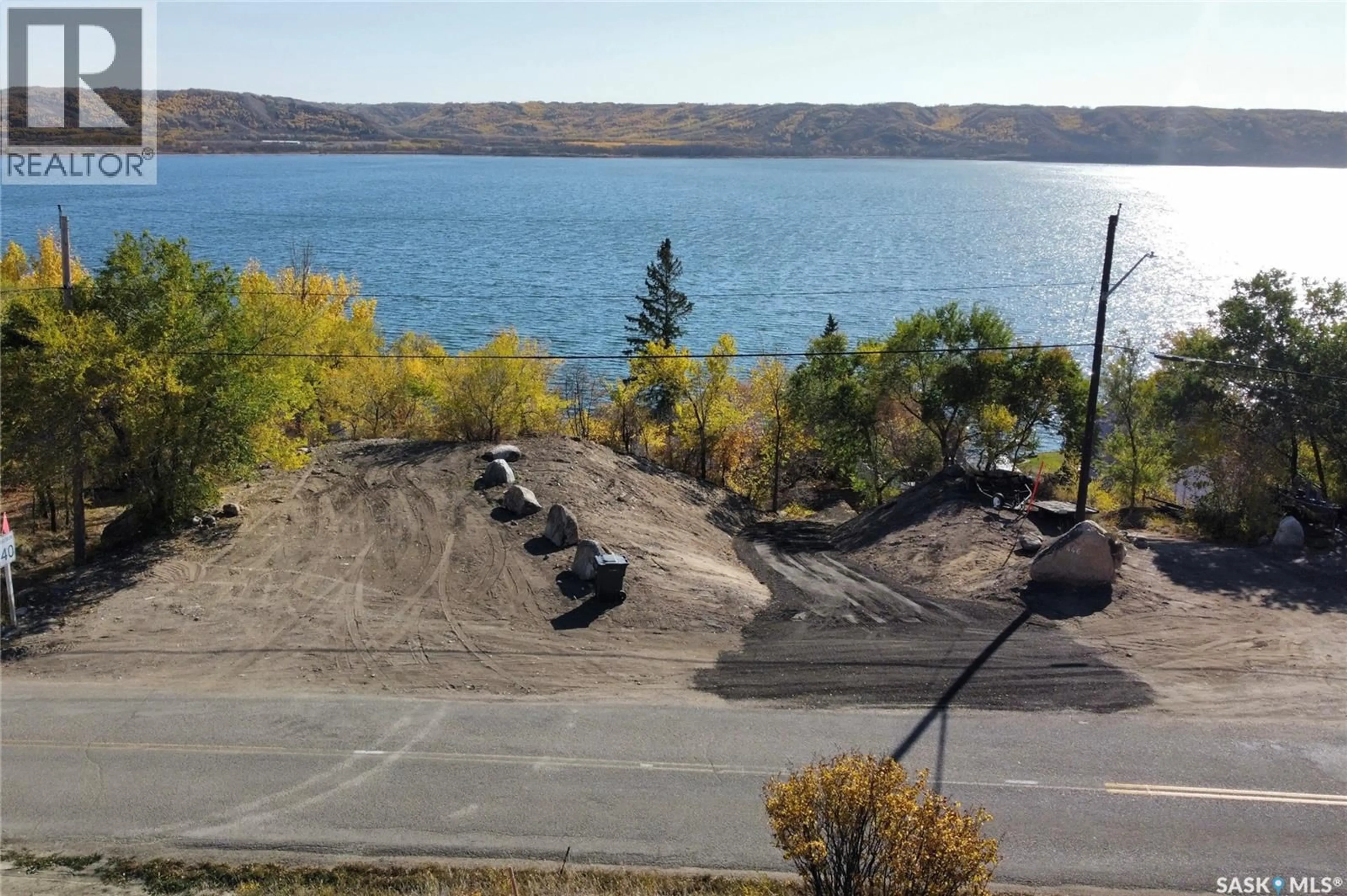 A pic from outside/outdoor area/front of a property/back of a property/a pic from drone, water/lake/river/ocean view for 446 PASQUA LAKE ROAD, North Qu'Appelle Rm No. 187 Saskatchewan S0G1S0