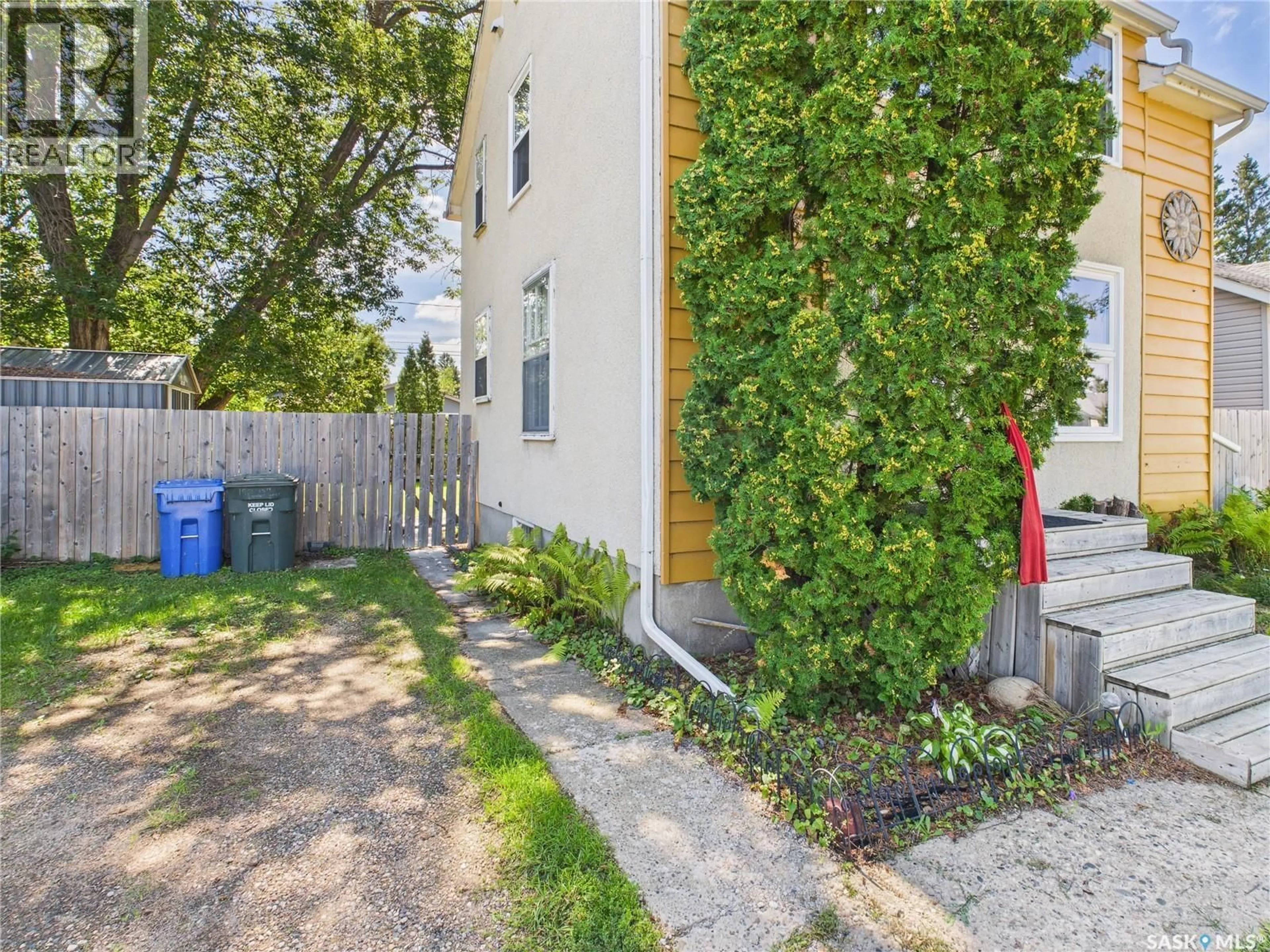 A pic from outside/outdoor area/front of a property/back of a property/a pic from drone, street for 1951 15TH STREET, Prince Albert Saskatchewan S6V3V1