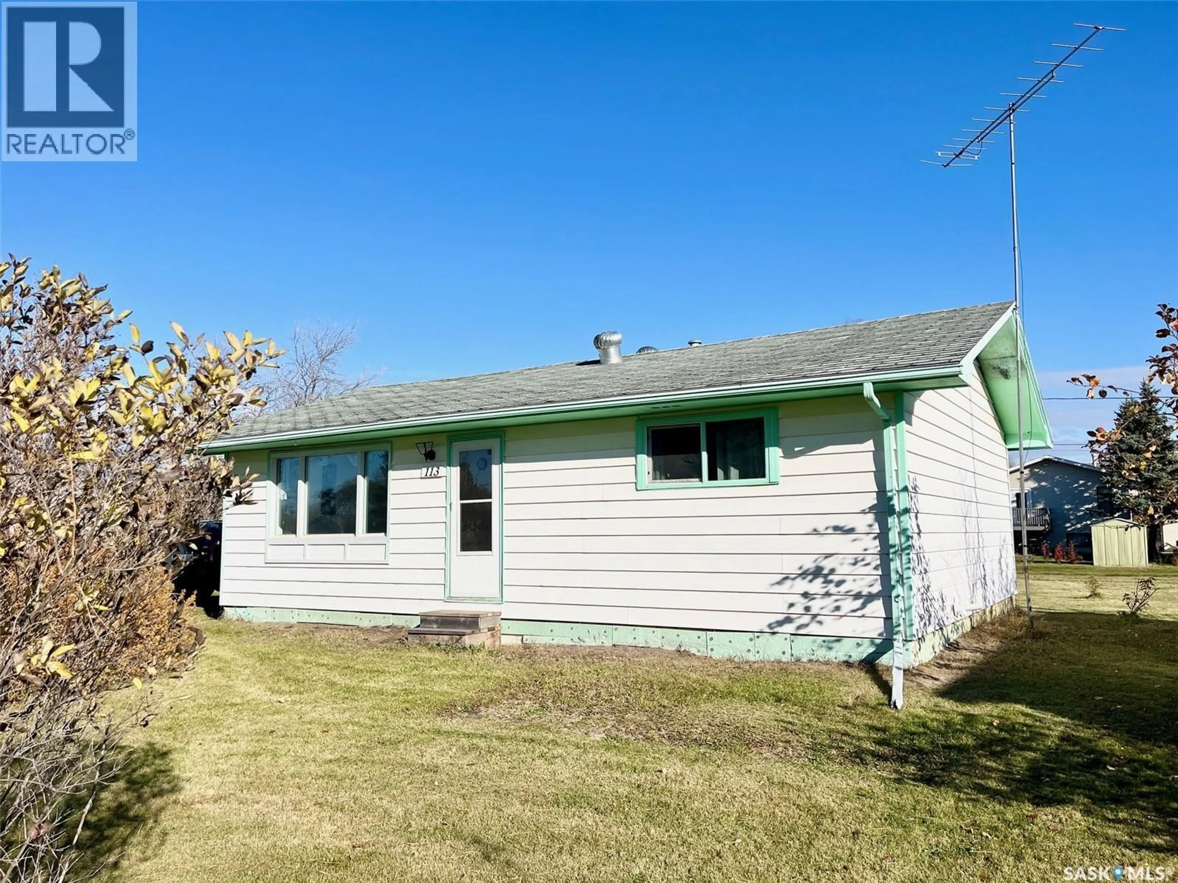 A pic from outside/outdoor area/front of a property/back of a property/a pic from drone, street for 113 1ST STREET, Smeaton Saskatchewan S0J2J0