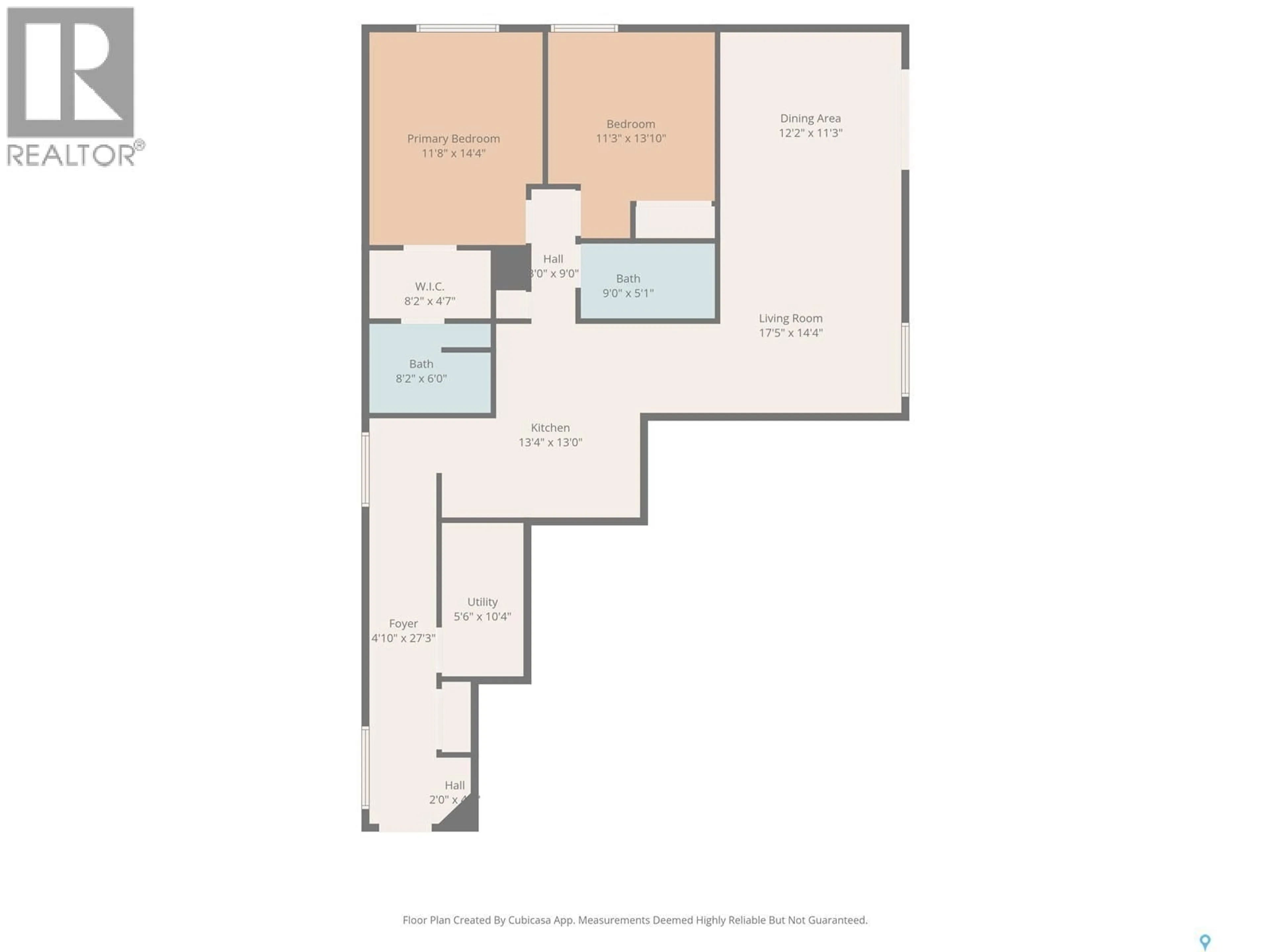 Floor plan for 119 110 HAMPTON CIRCLE, Saskatoon Saskatchewan S7R0C5