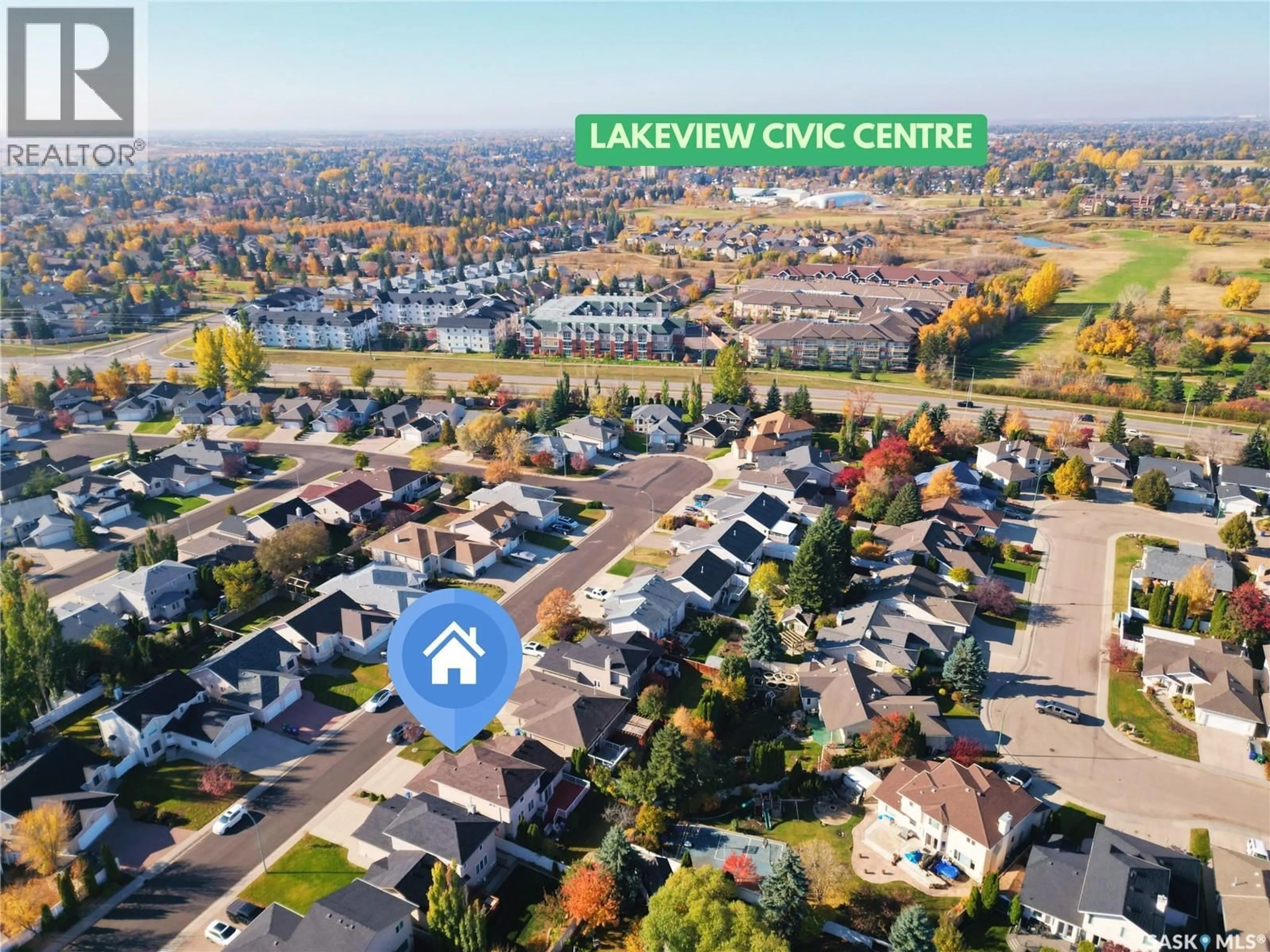 A pic from outside/outdoor area/front of a property/back of a property/a pic from drone, unknown for 223 BLACKBURN CRESCENT, Saskatoon Saskatchewan S7V1E9
