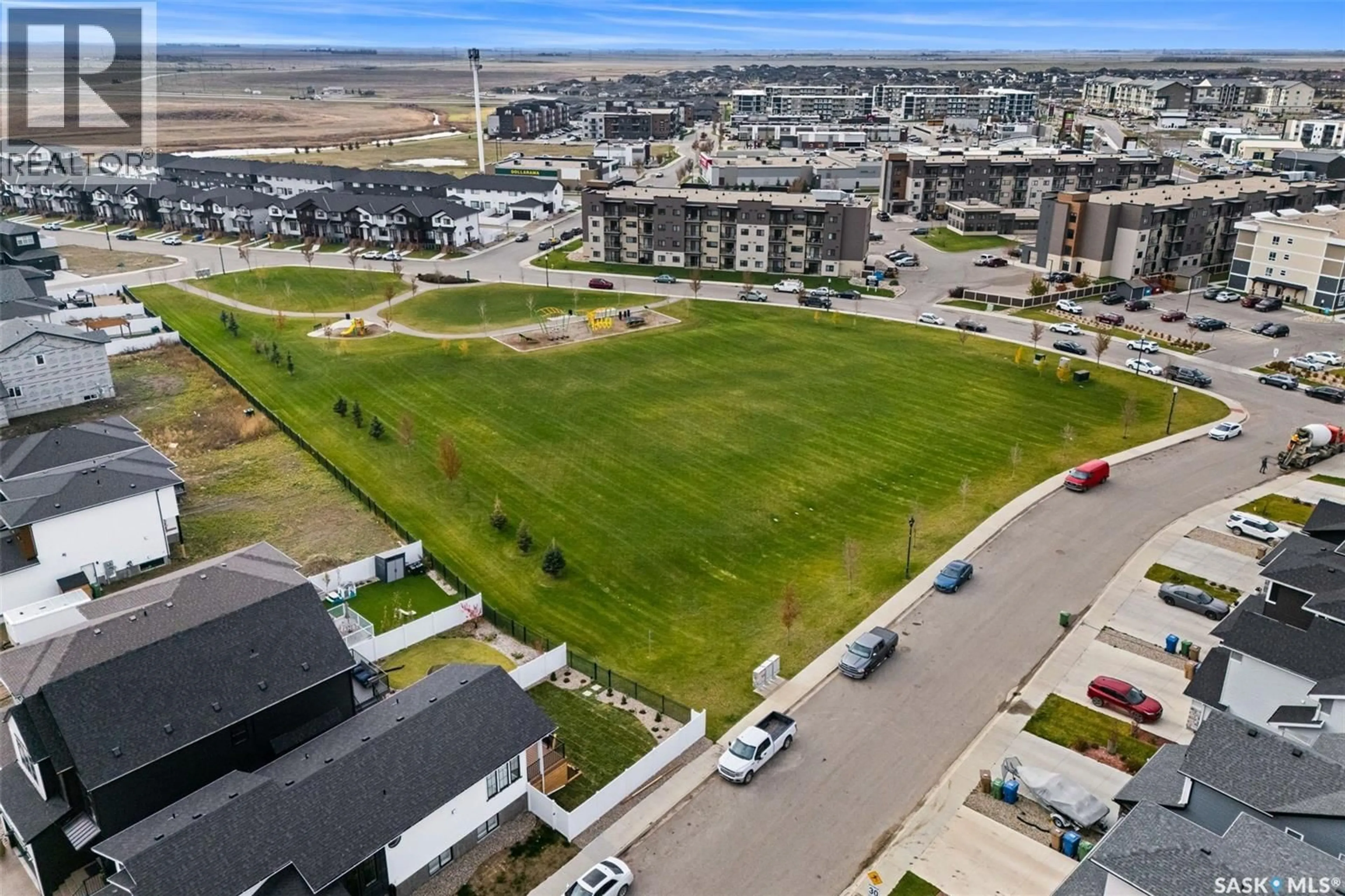 A pic from outside/outdoor area/front of a property/back of a property/a pic from drone, mountain view for 3640 GEE CRESCENT, Regina Saskatchewan S4V3P2