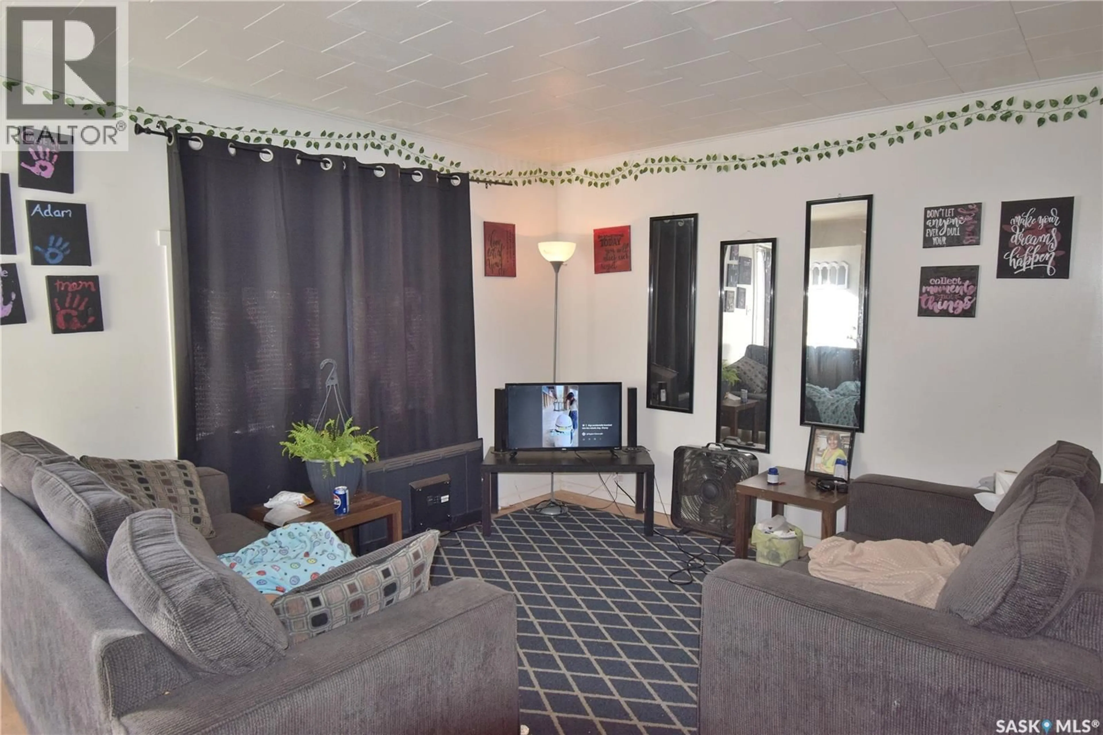 Living room with furniture, unknown for 860 13TH STREET, Prince Albert Saskatchewan S6V3H3