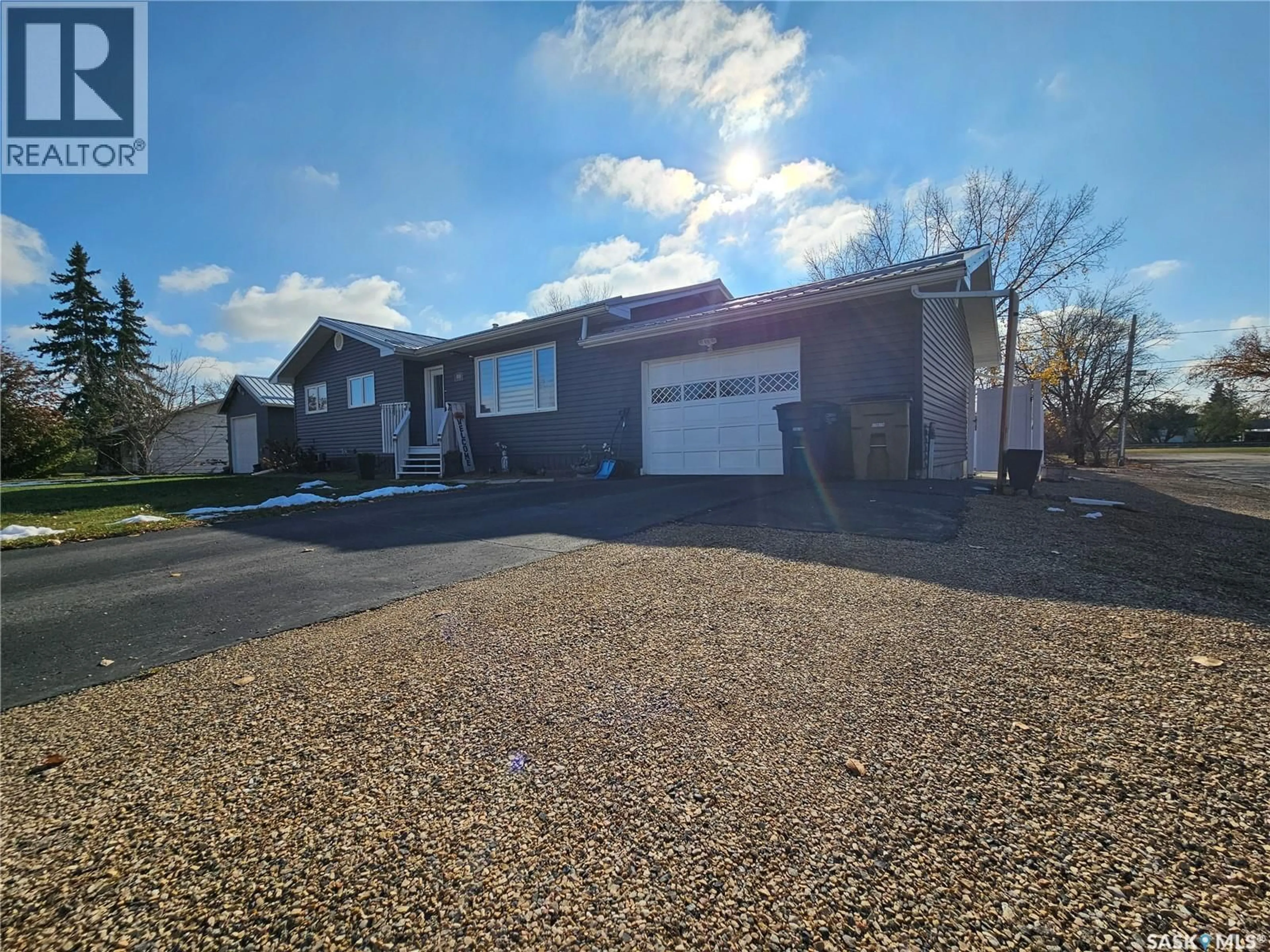A pic from outside/outdoor area/front of a property/back of a property/a pic from drone, building for 1010 101ST AVENUE, Tisdale Saskatchewan S0E1T0