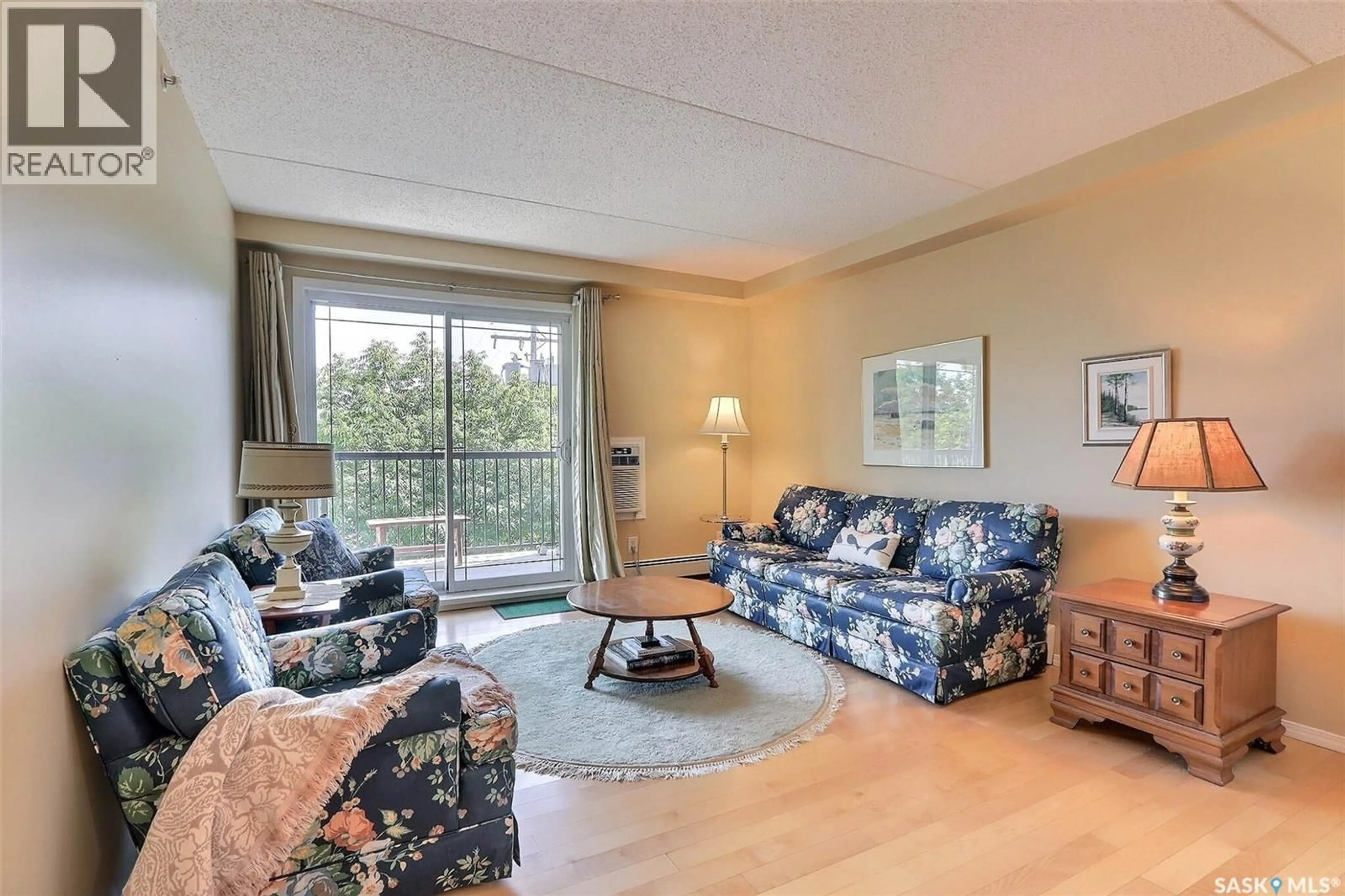 Living room with furniture, unknown for #301 - 1901 1 1/2 AVENUE W, Prince Albert Saskatchewan S6V5A8