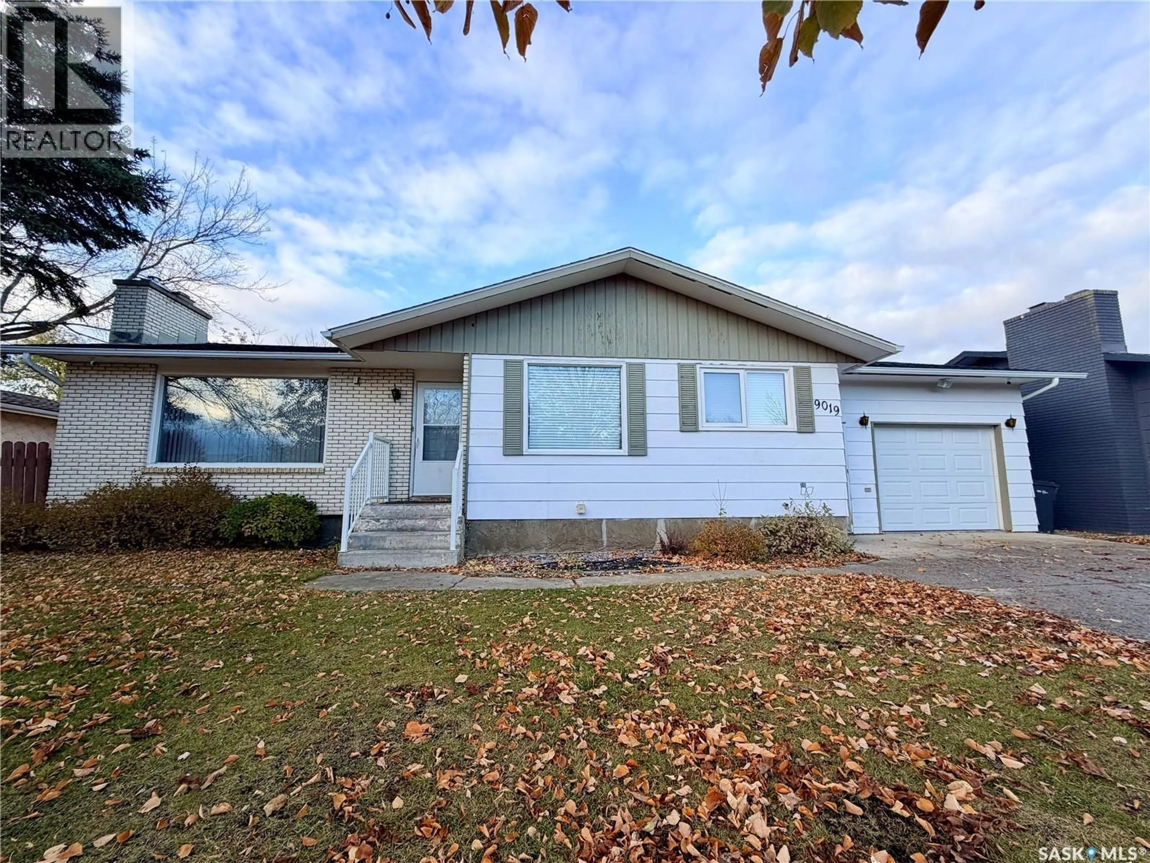 Home with vinyl exterior material, street for 9019 ABBOTT AVENUE, North Battleford Saskatchewan S9A3E8