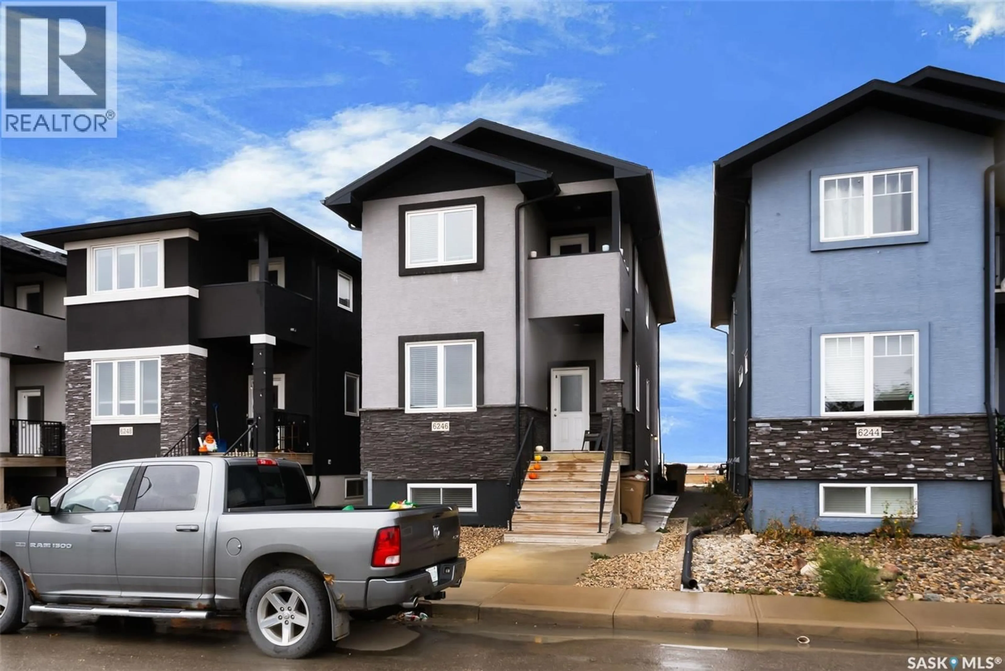 Home with vinyl exterior material, street for 6246 LITTLE PINE LOOP, Regina Saskatchewan S4X0J2