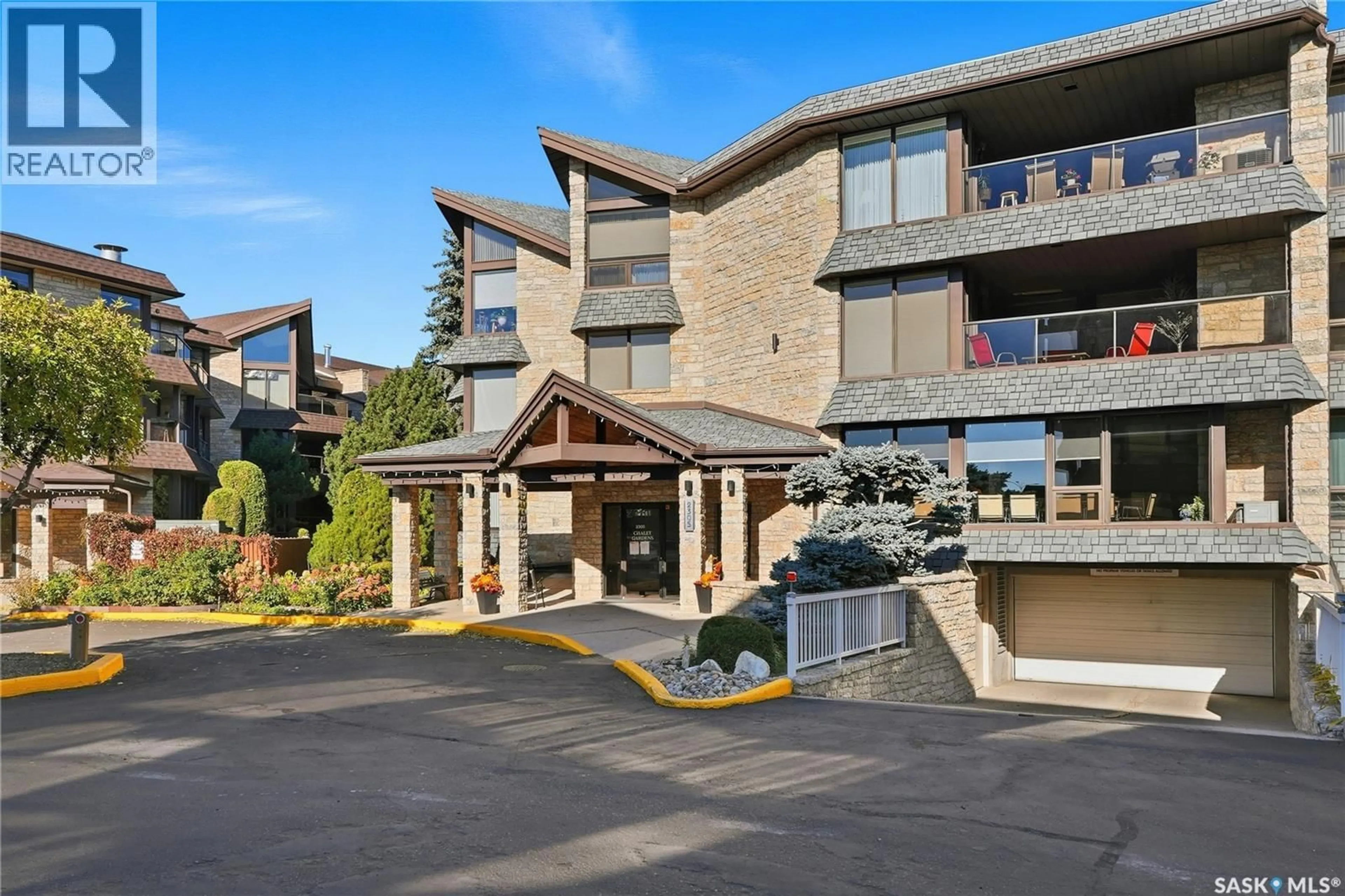 Patio, mountain view for 214 2305 ADELAIDE STREET, Saskatoon Saskatchewan S7J5H6