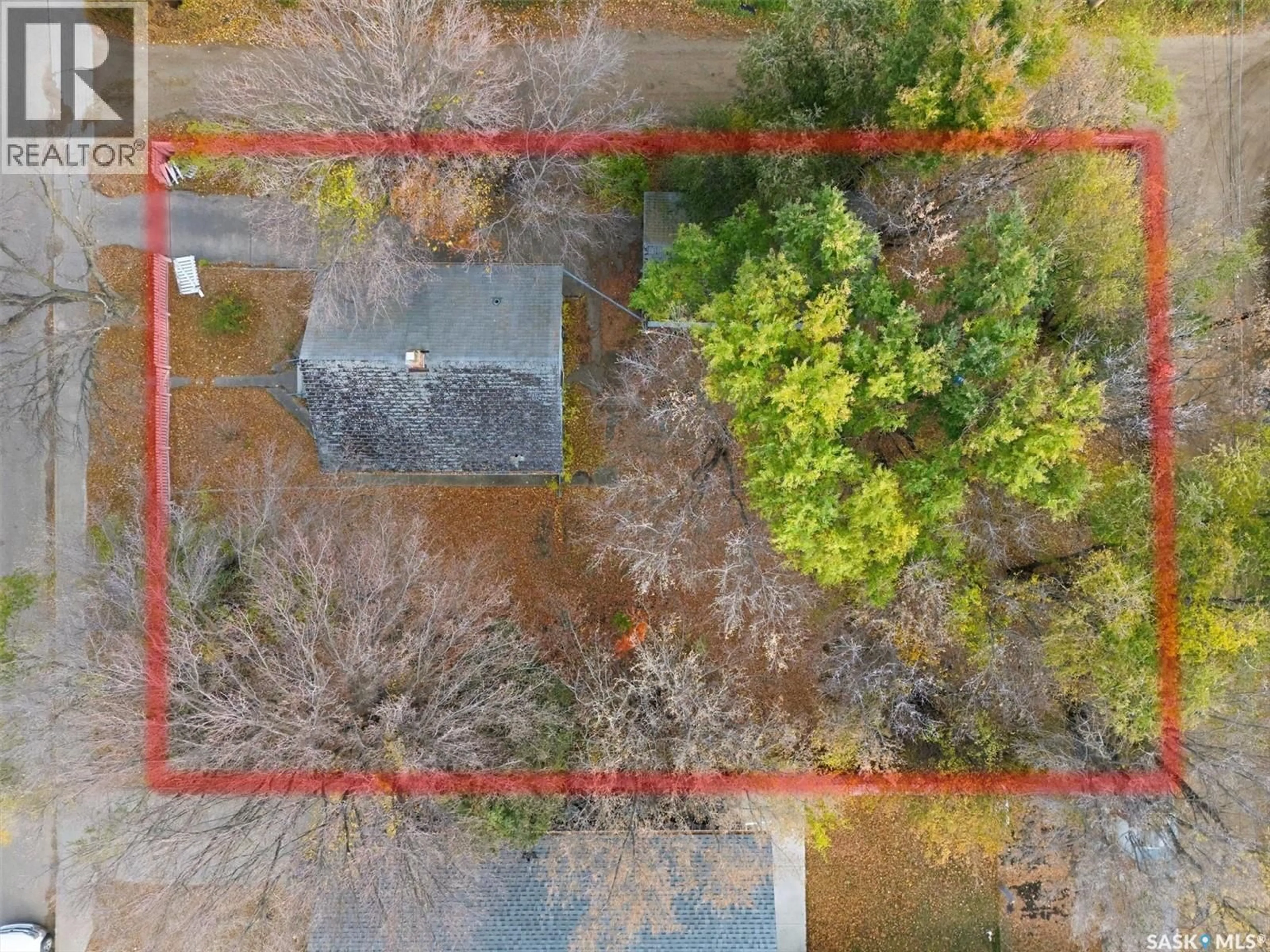 A pic from outside/outdoor area/front of a property/back of a property/a pic from drone, forest/trees view for 314 MONTREAL AVENUE, Saskatoon Saskatchewan S7M3L1