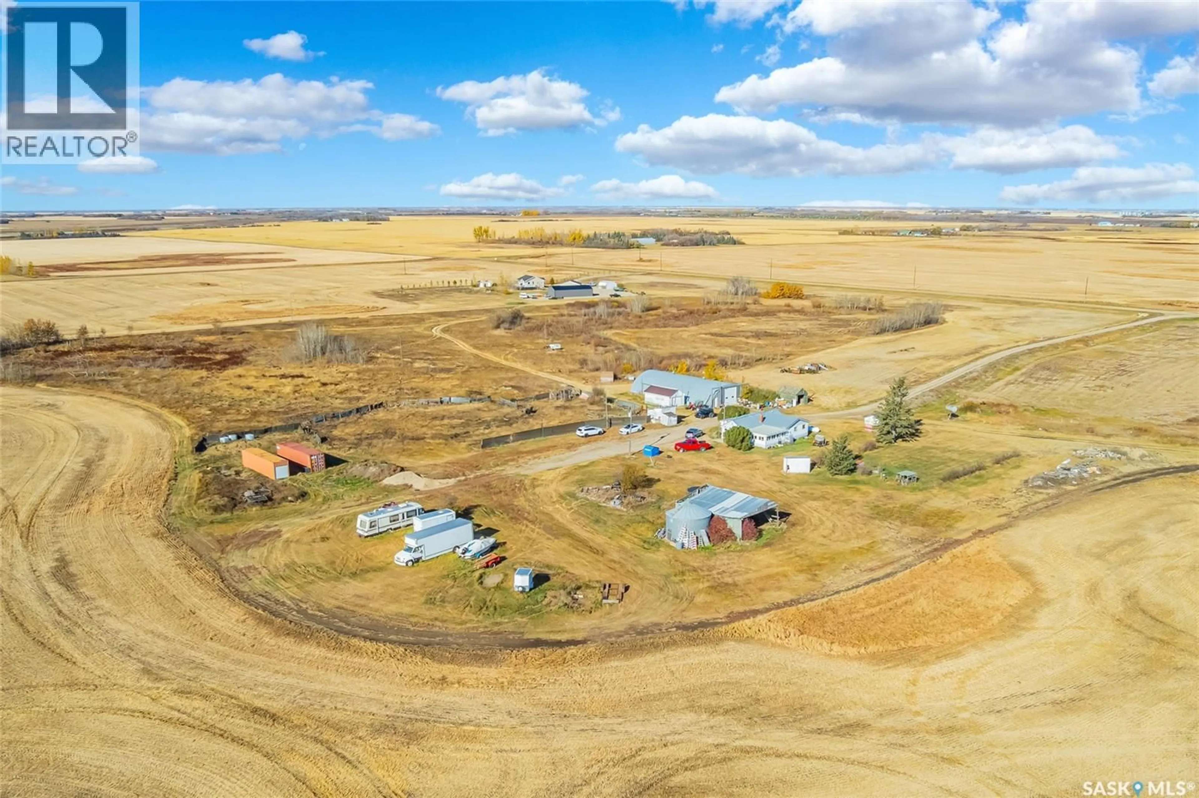 A pic from outside/outdoor area/front of a property/back of a property/a pic from drone, unknown for MCCORMICK ACREAGE, Corman Park Rm No. 344 Saskatchewan S7K3J5