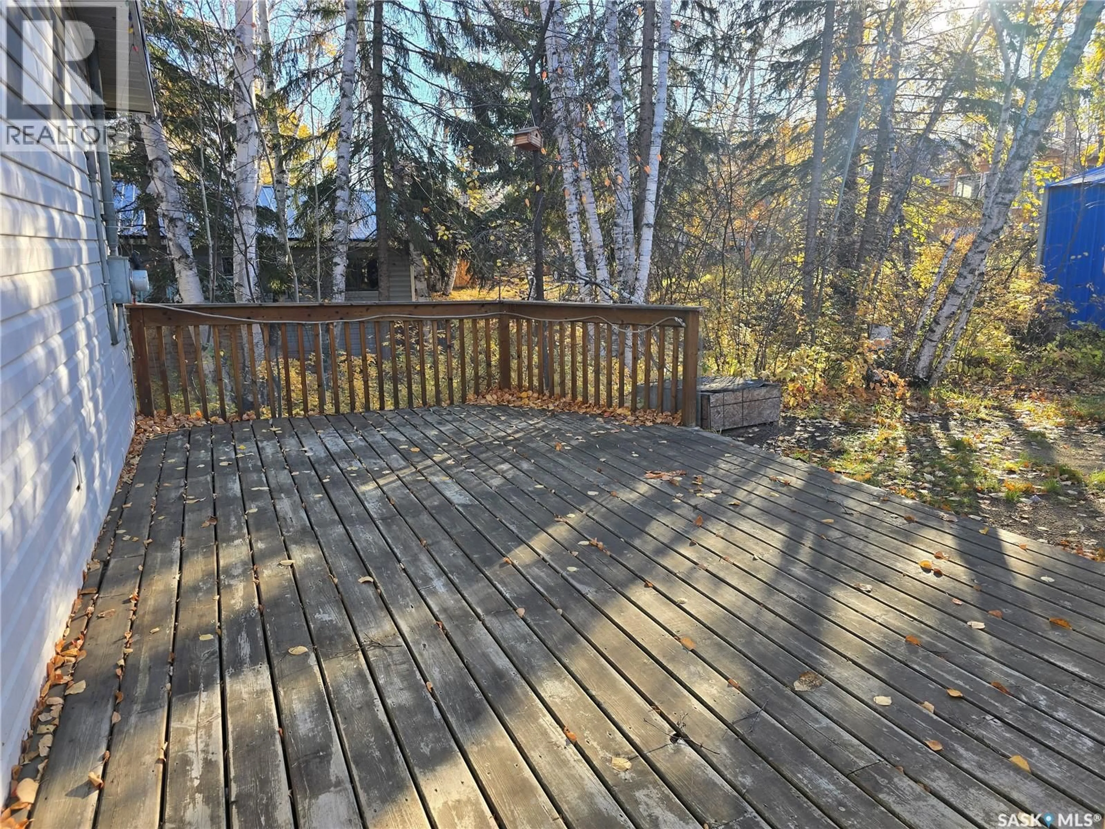 Patio, forest/trees view for 207 PINE DRIVE, Tobin Lake Saskatchewan S0E1E0