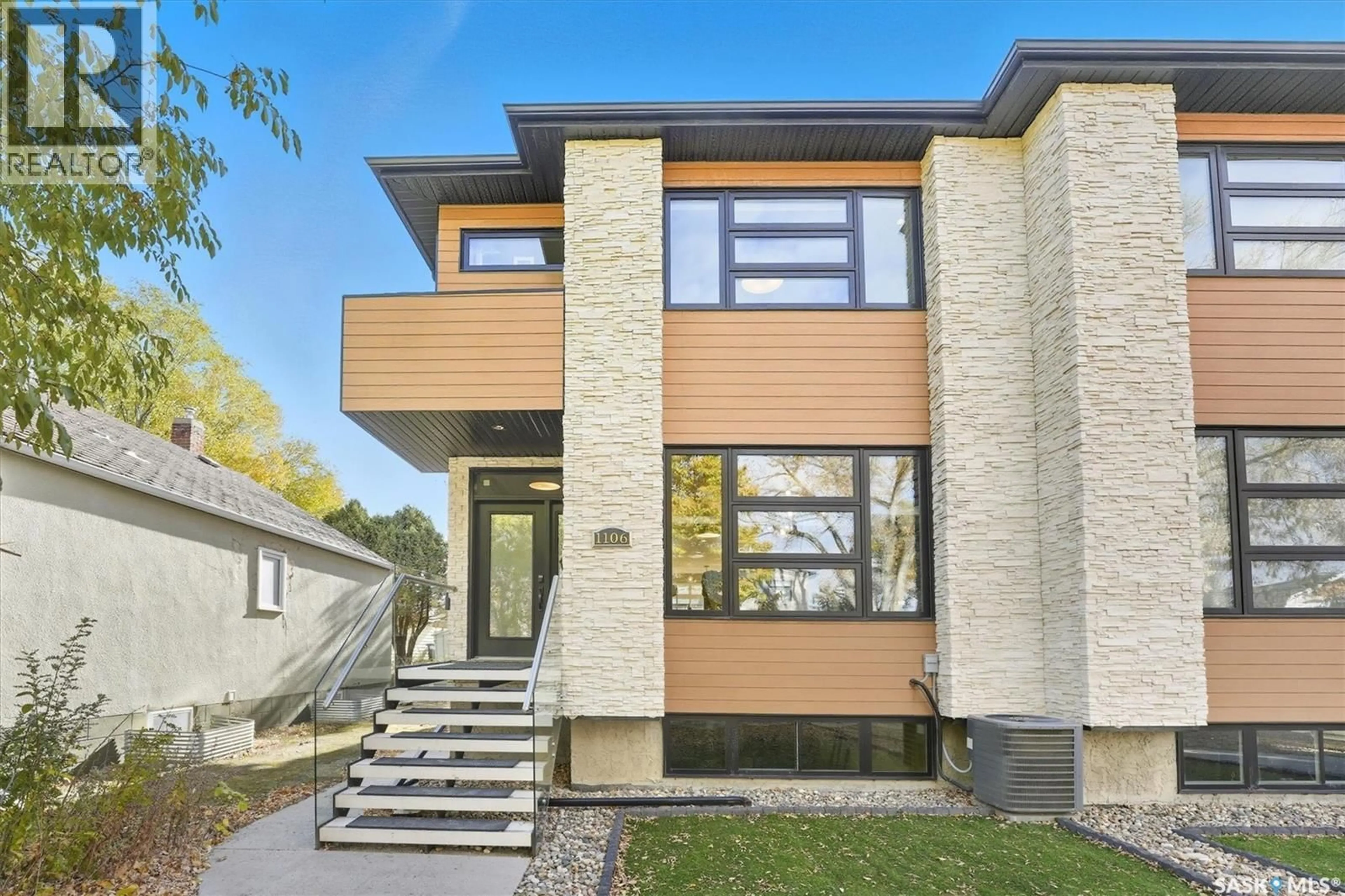 Home with brick exterior material, street for 1106 7TH STREET, Saskatoon Saskatchewan S7H0Z1