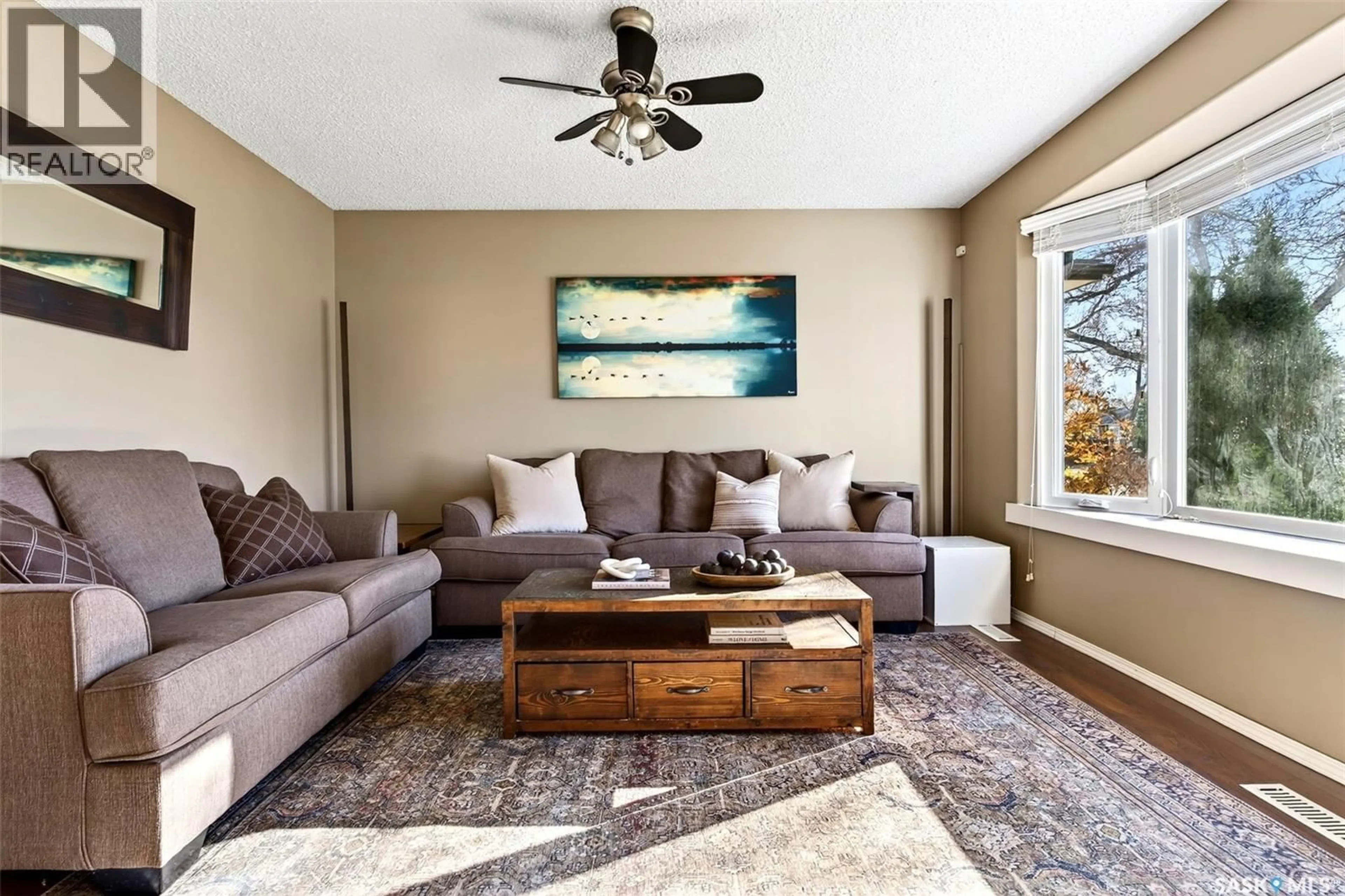 Living room with furniture, unknown for 18 MOLLOY ROAD, Regina Saskatchewan S4R6C4