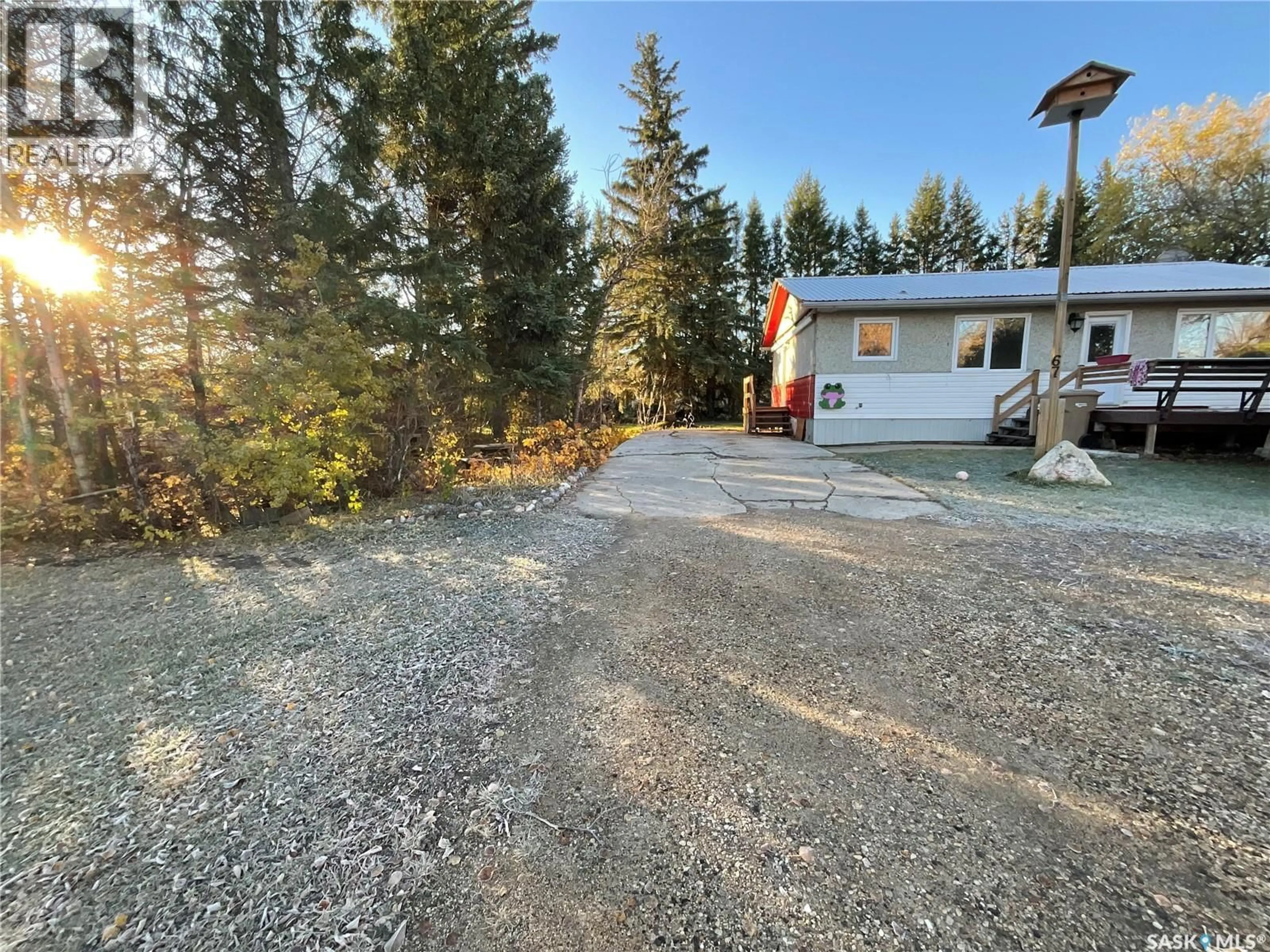 A pic from outside/outdoor area/front of a property/back of a property/a pic from drone, unknown for 67 CENTRAL STREET, Weldon Saskatchewan S0J3A0