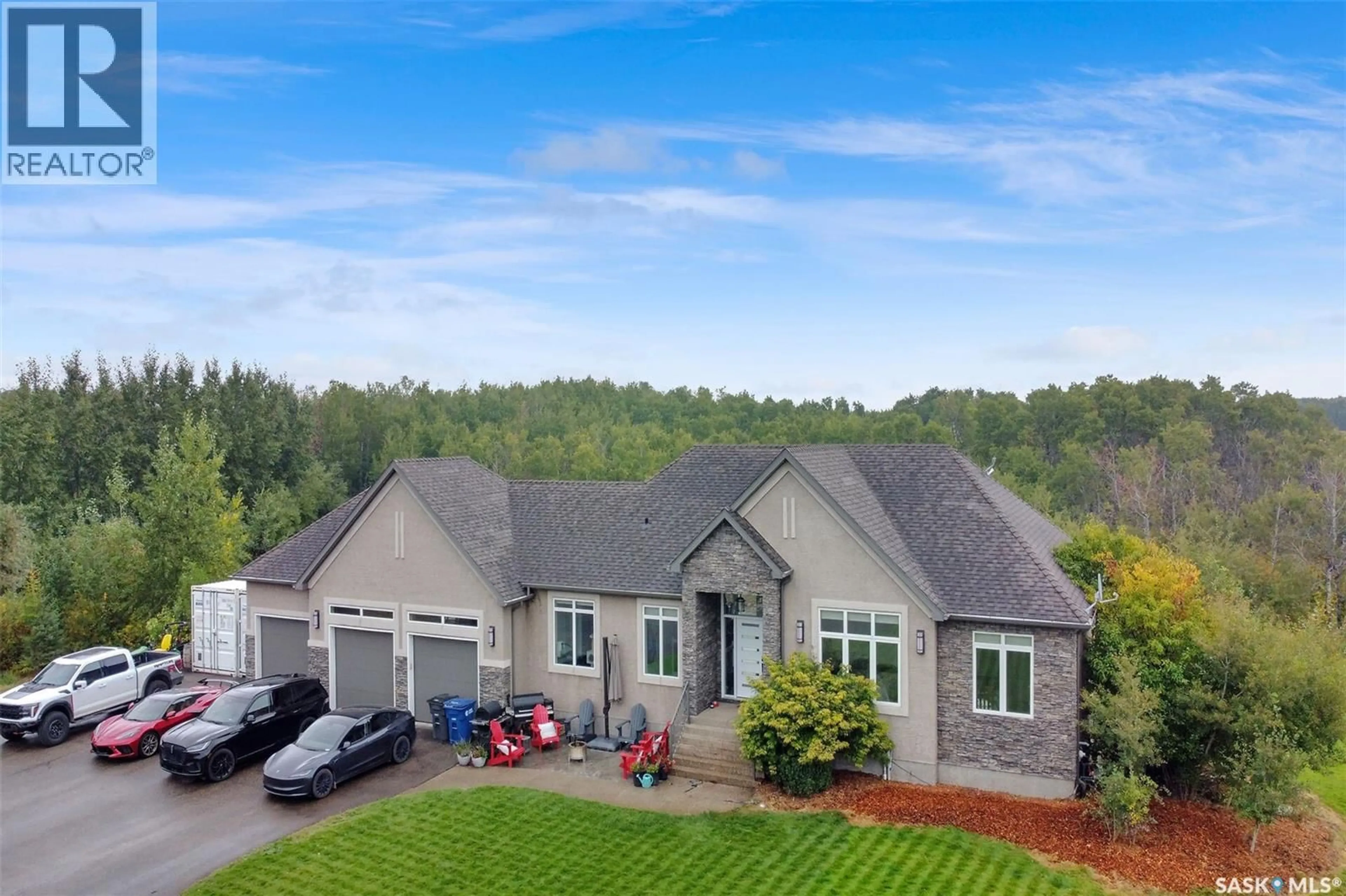 A pic from outside/outdoor area/front of a property/back of a property/a pic from drone, unknown for 300 HANLEY CRESCENT, Edenwold Rm No.158 Saskatchewan S0G3Z0