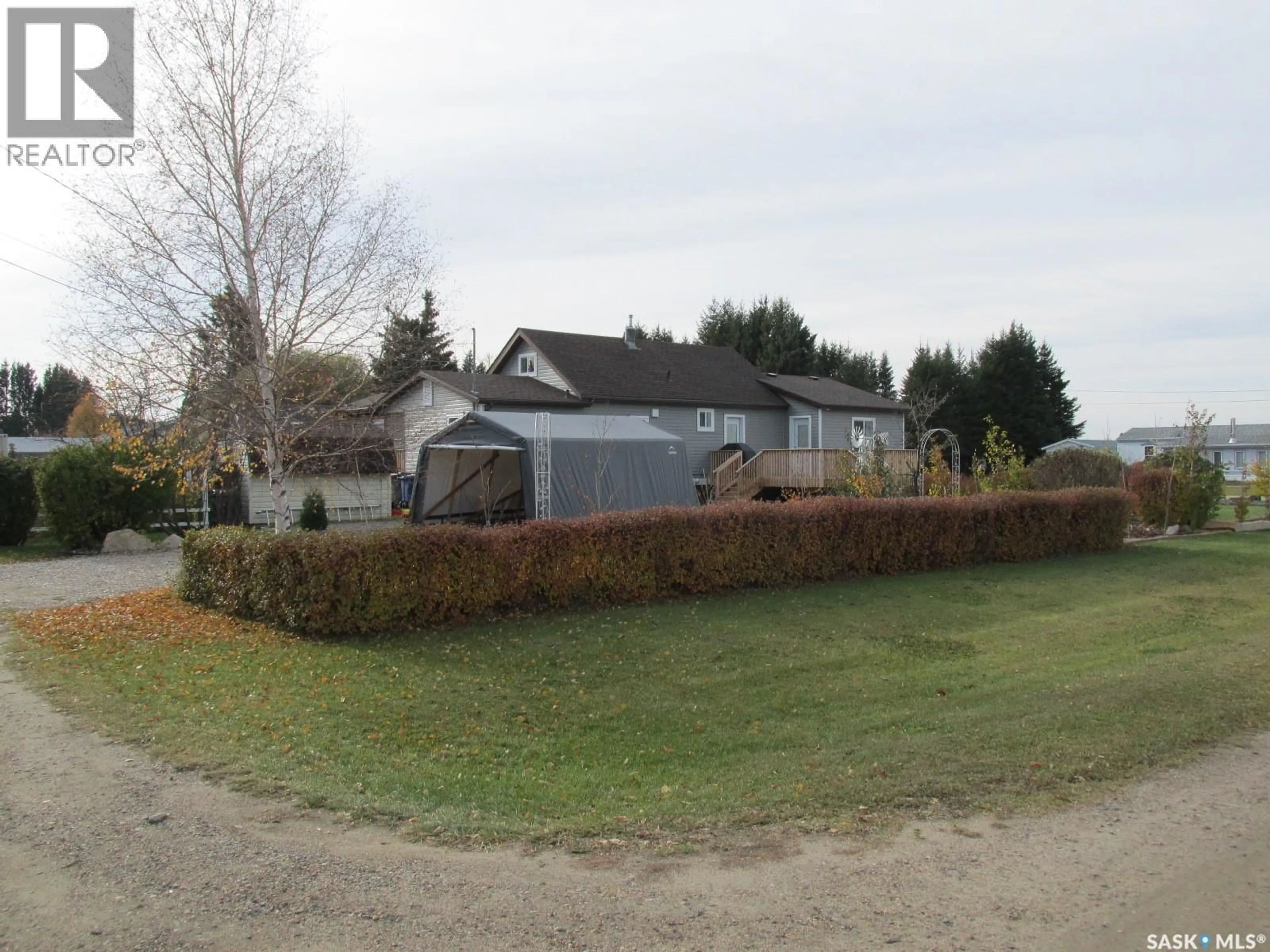 A pic from outside/outdoor area/front of a property/back of a property/a pic from drone, street for 302 RUSTAD AVENUE, White Fox Saskatchewan S0J3B0