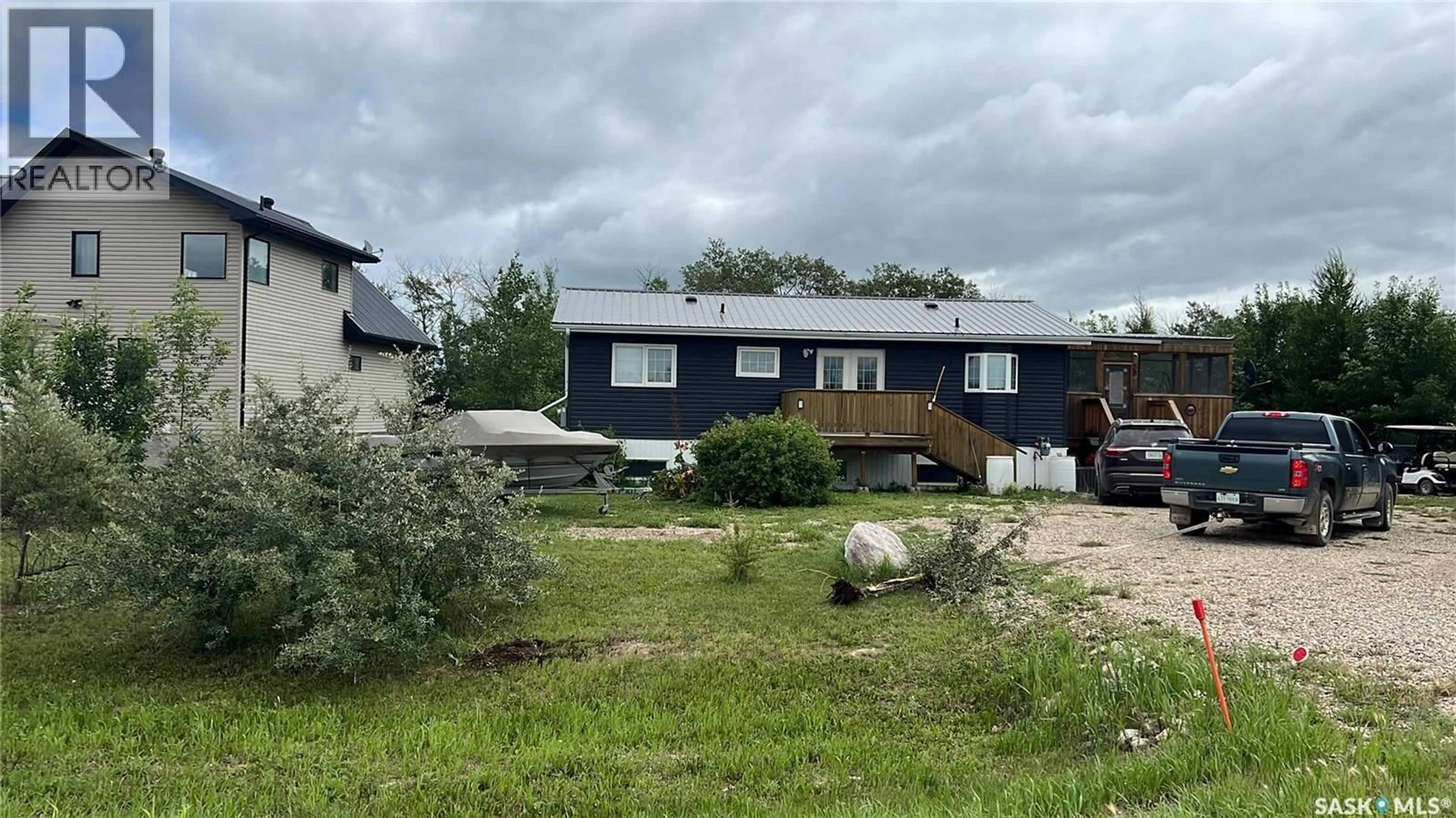 A pic from outside/outdoor area/front of a property/back of a property/a pic from drone, unknown for 38 LUCIEN LAKESHORE DRIVE, Three Lakes Rm No. 400 Saskatchewan S0K2X0