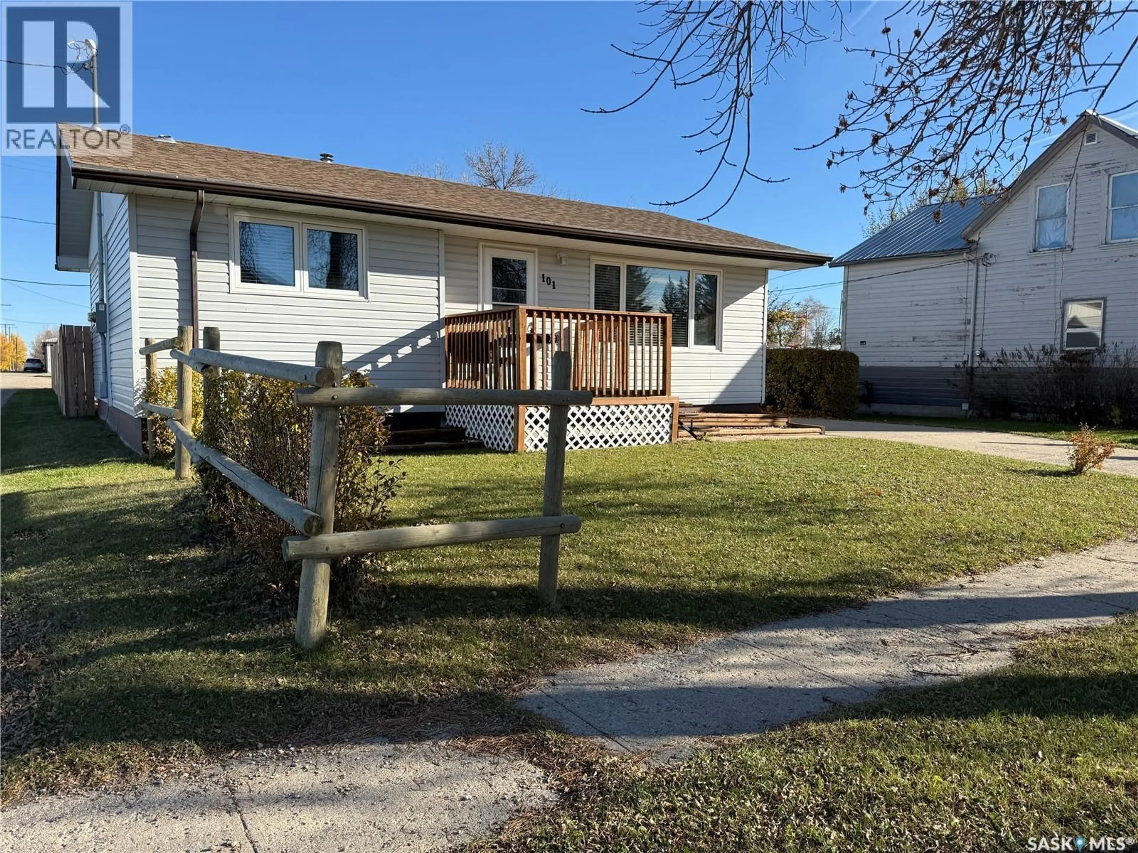 A pic from outside/outdoor area/front of a property/back of a property/a pic from drone, street for 101 YOUNG STREET, Neudorf Saskatchewan S0A2T0