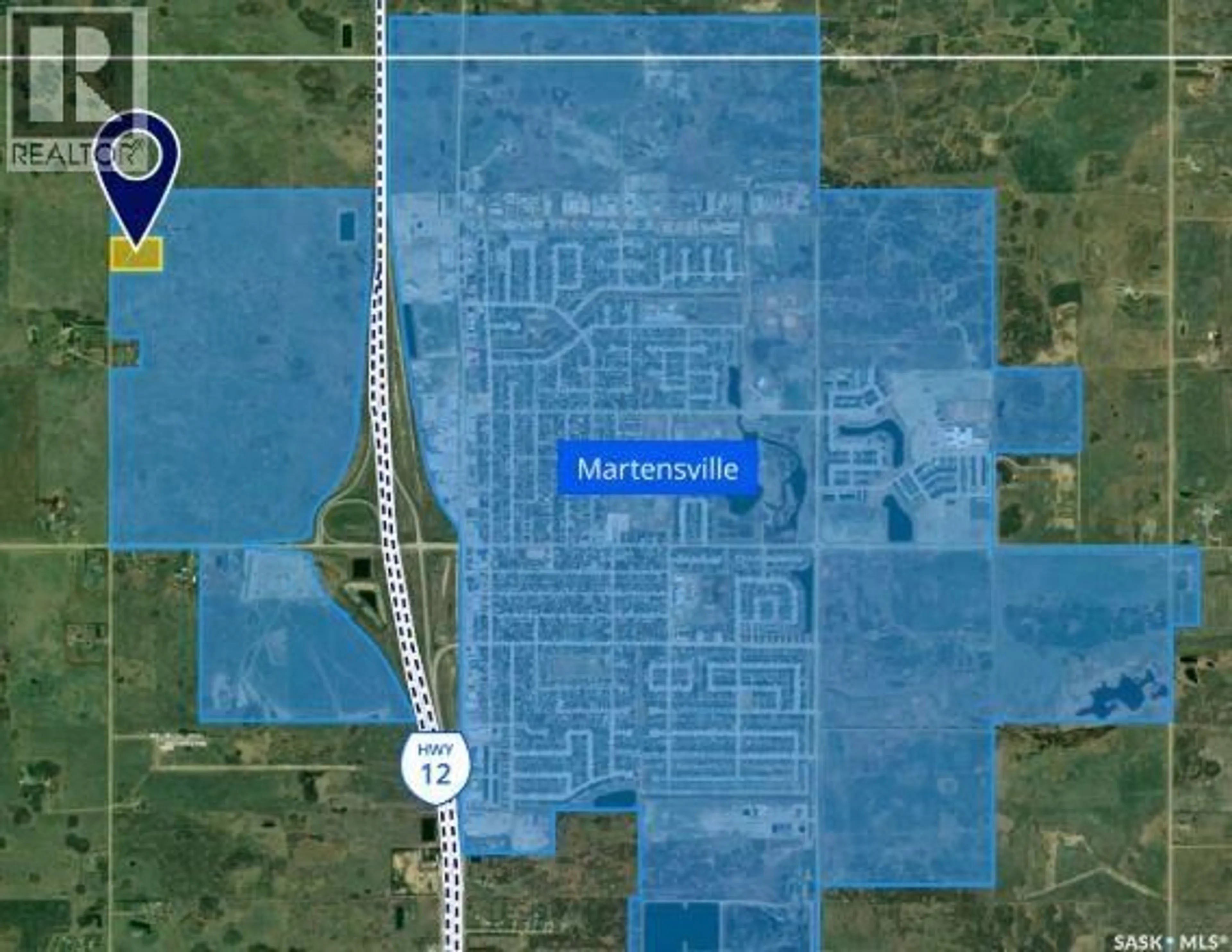 Picture of a map for PRAIRIE VIEW ACREAGE, Corman Park Rm No. 344 Saskatchewan S0K2T0