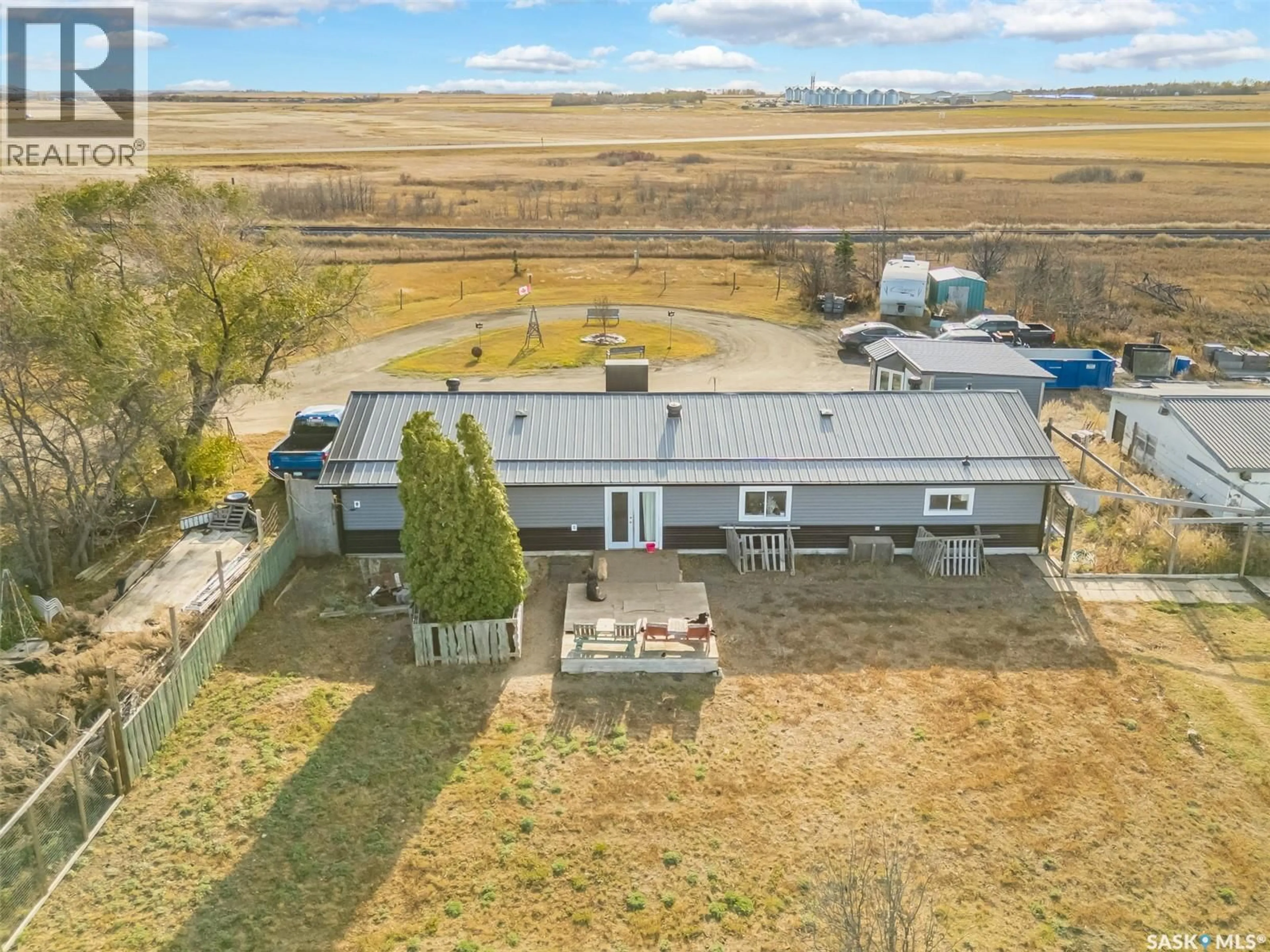 A pic from outside/outdoor area/front of a property/back of a property/a pic from drone, unknown for HORSEMAN ACREAGE, Vanscoy Rm No. 345 Saskatchewan S0L3J0