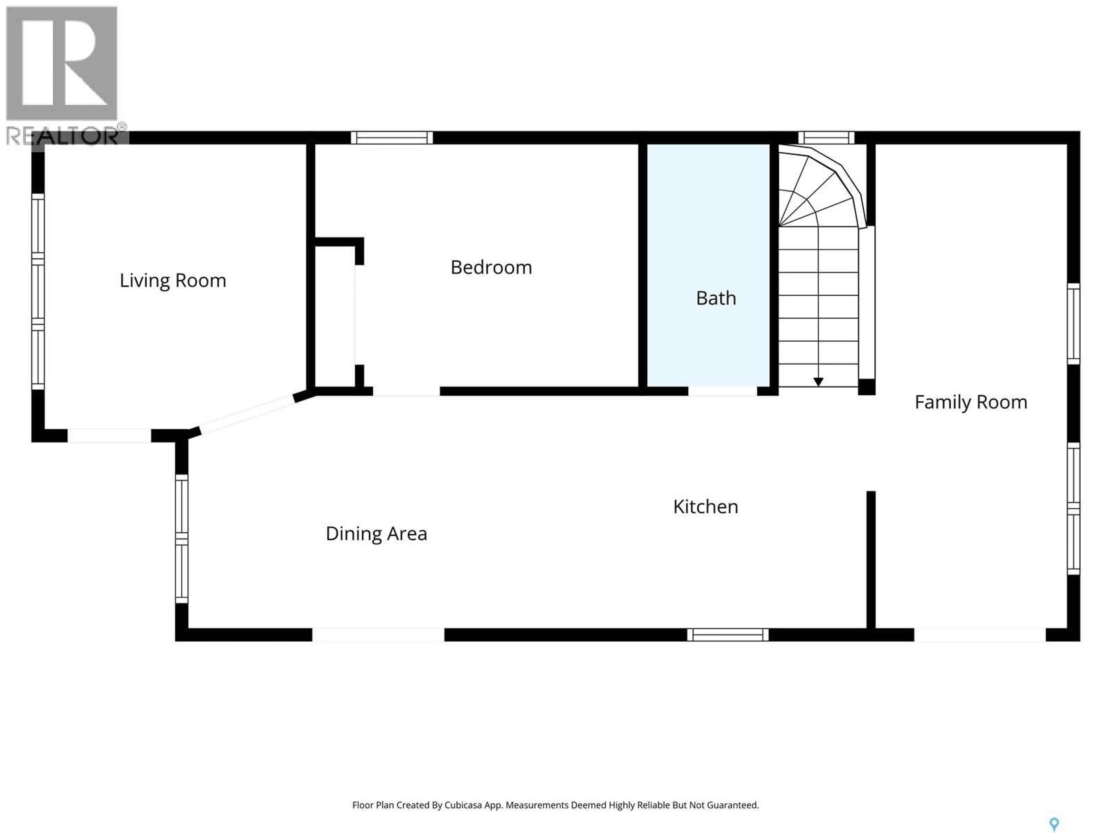 Floor plan for 519 WALMER ROAD, Saskatoon Saskatchewan S7L0E1