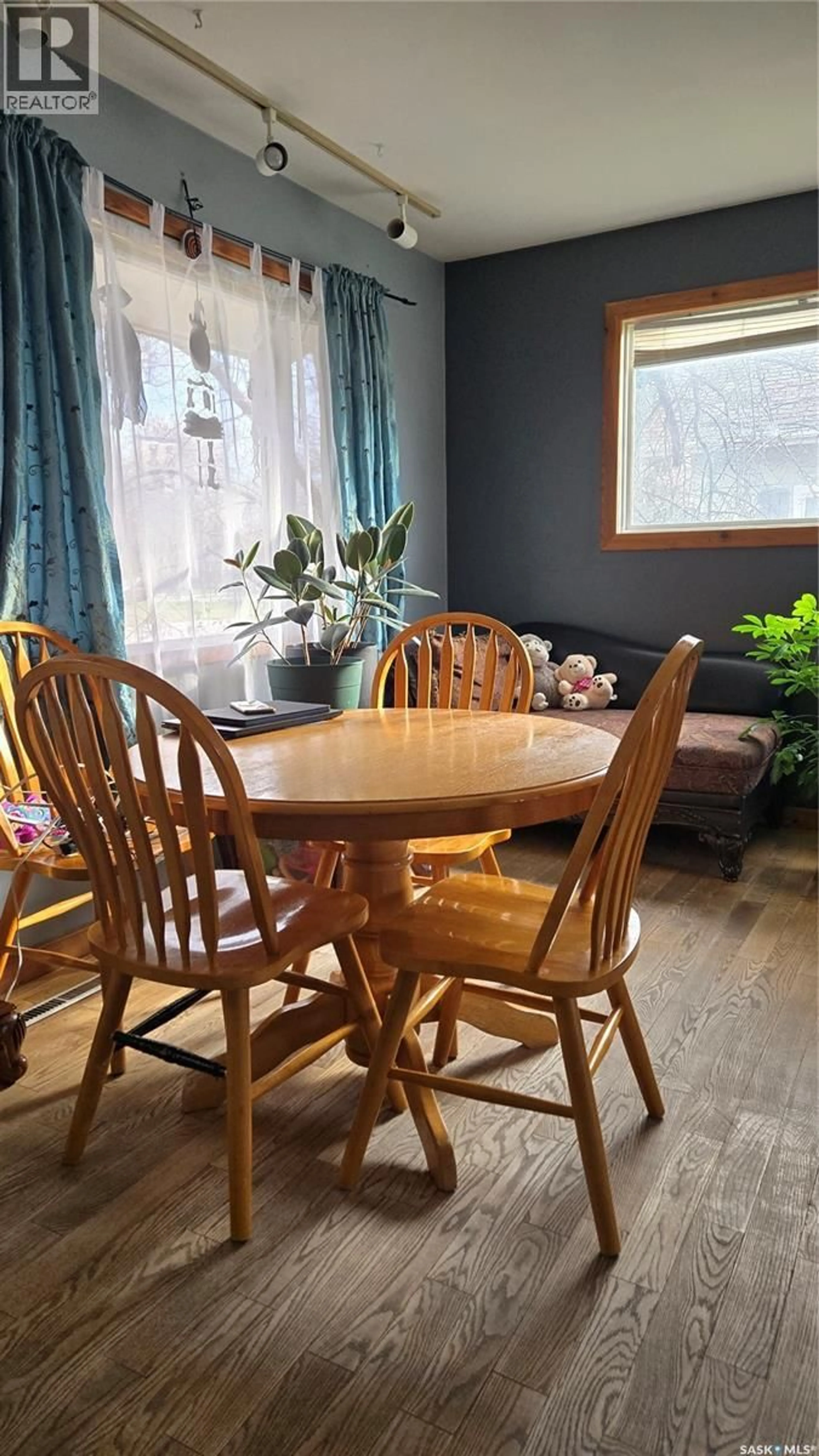 Dining room, wood/laminate floor for 112 4TH STREET, Carnduff Saskatchewan S0C0S0