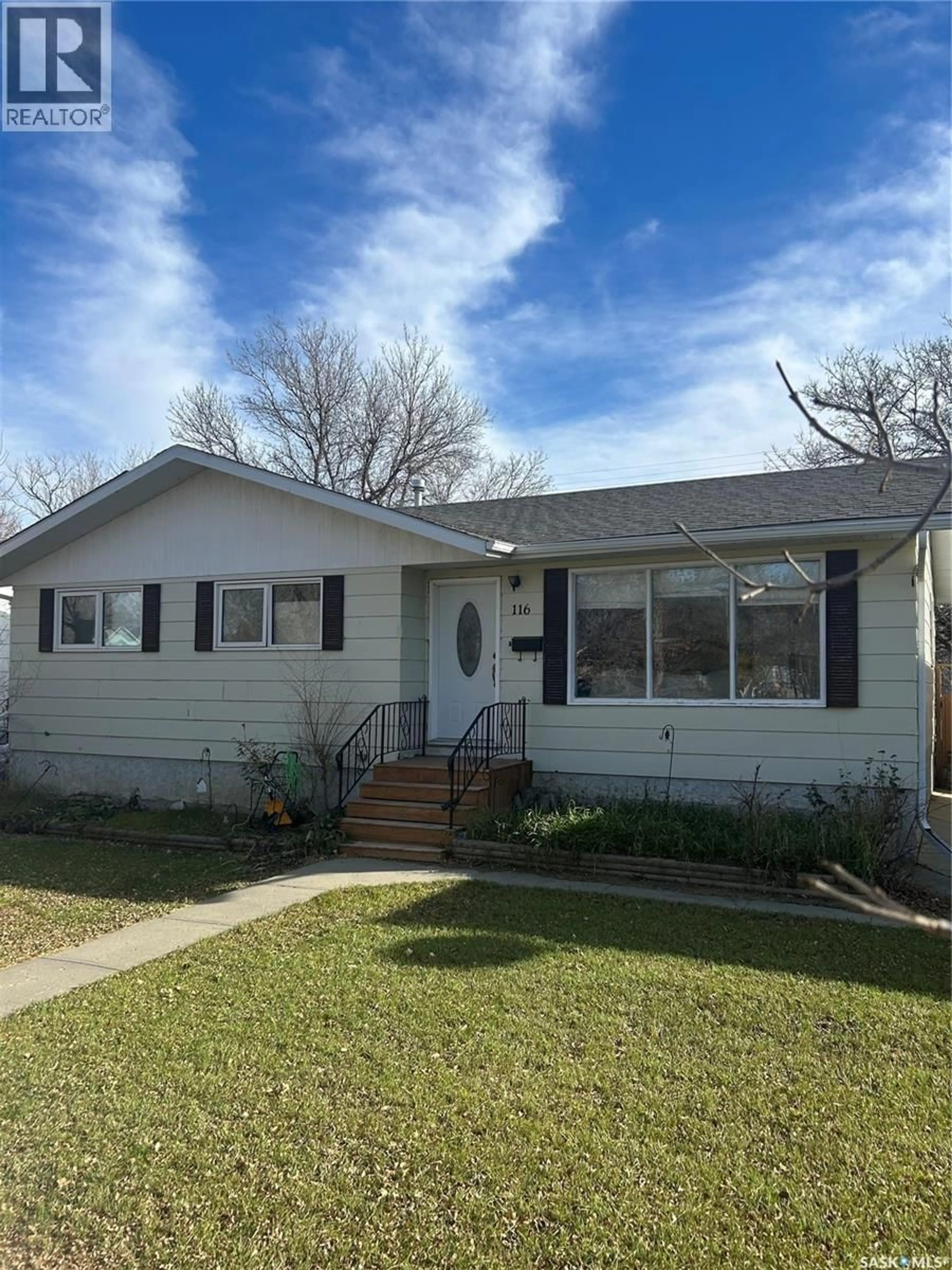 Home with vinyl exterior material, street for 116 SOURIS STREET, Milestone Saskatchewan S0G3L0
