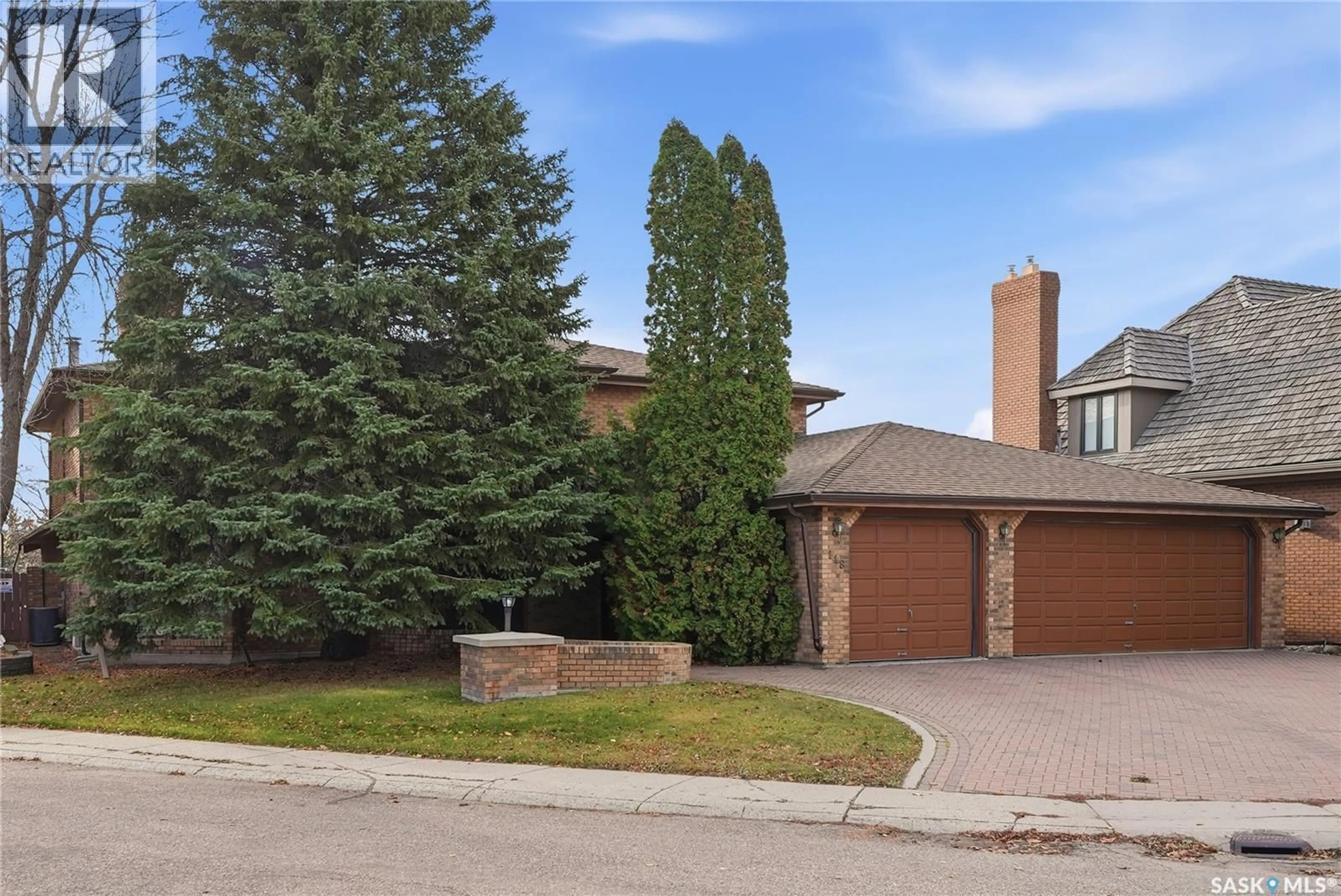 Home with brick exterior material, street for 118 LAKESHORE TERRACE, Saskatoon Saskatchewan S7J3X6
