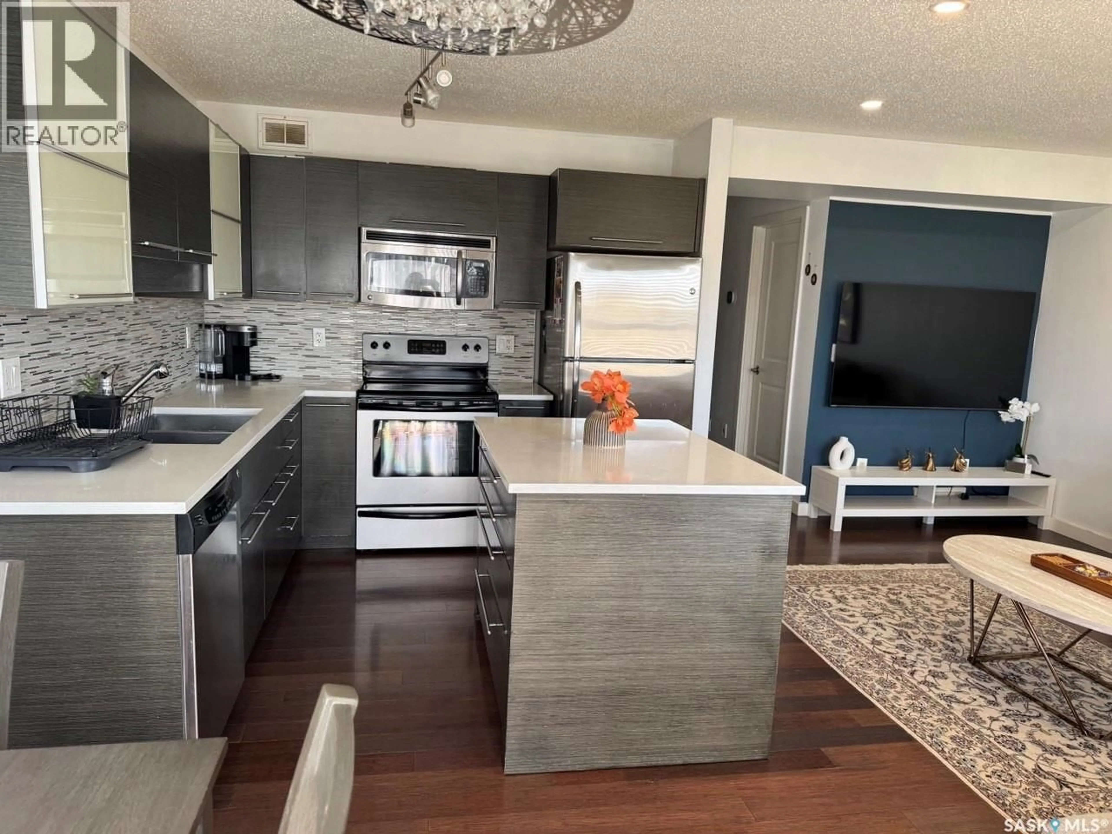 Open concept kitchen, unknown for 106 - 410 LEDINGHAM WAY, Saskatoon Saskatchewan S7V0C4