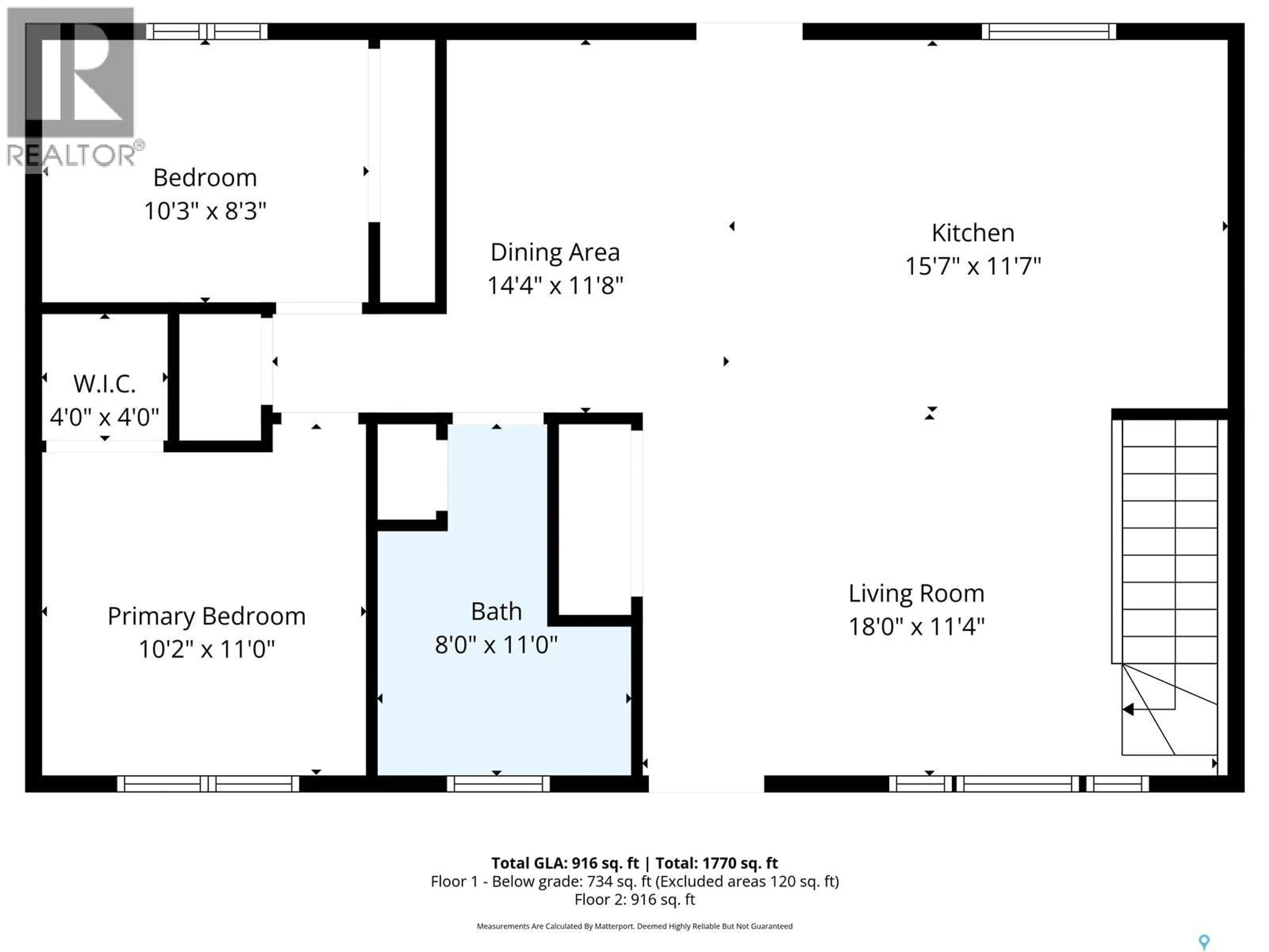 Floor plan for 2609 CUMBERLAND AVENUE, Saskatoon Saskatchewan S7J2A3