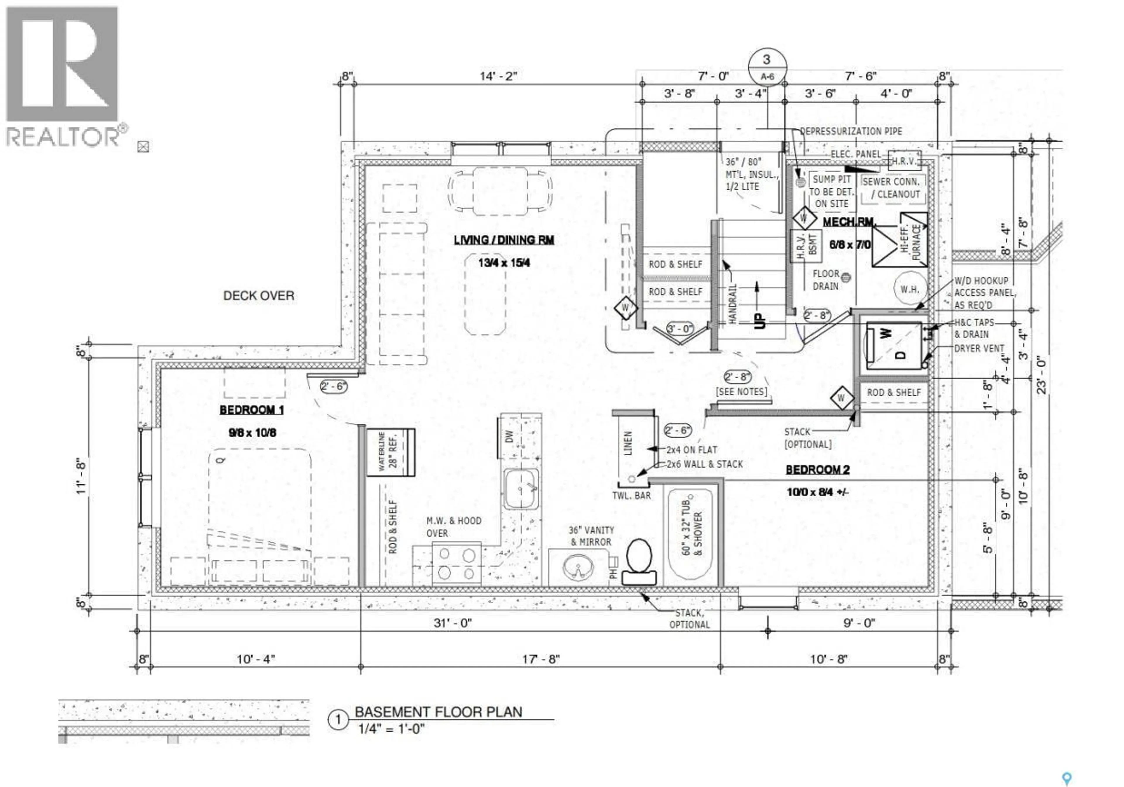 Floor plan for 3071 DUMONT WAY, Regina Saskatchewan S4V3Z5