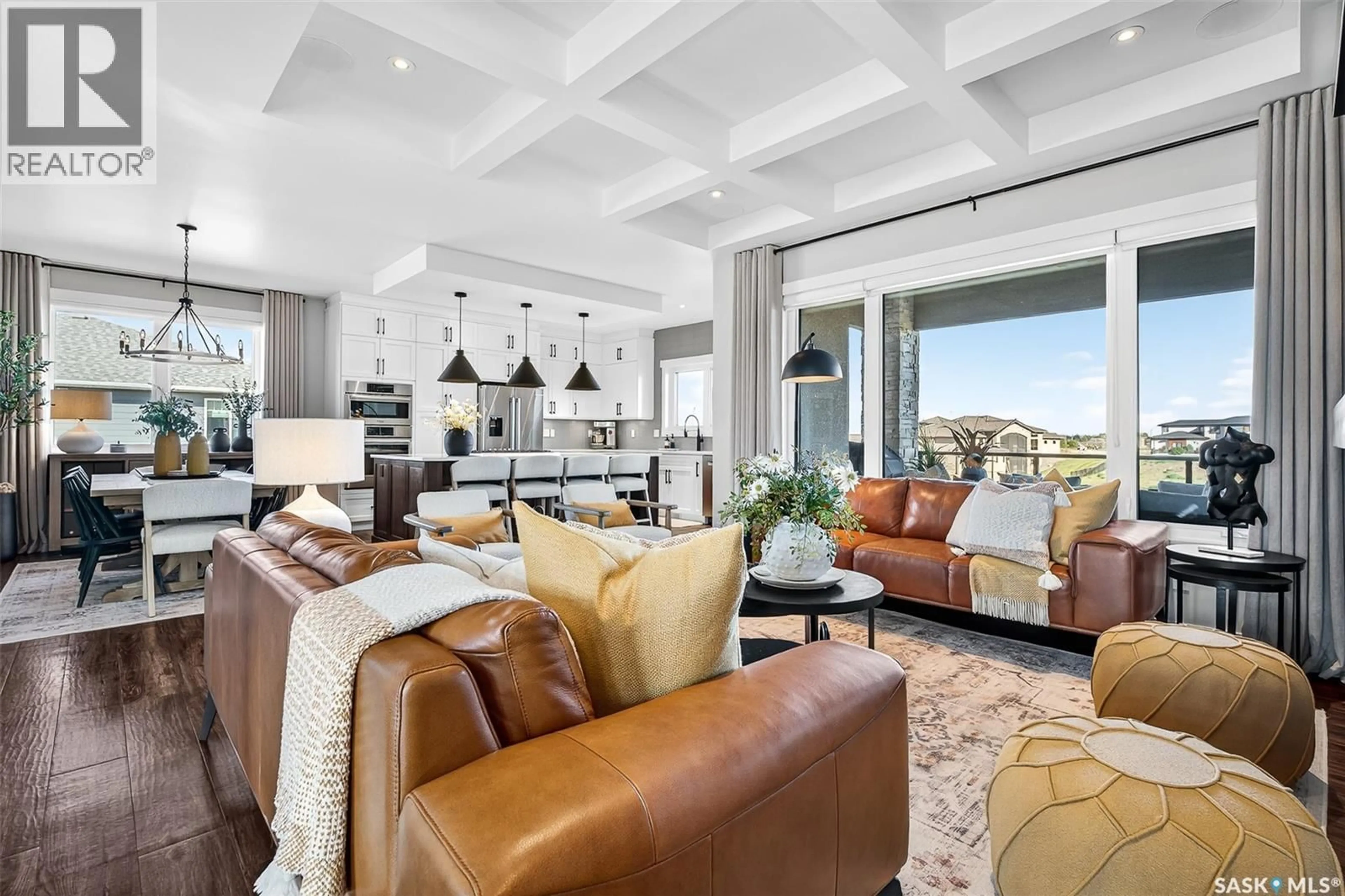 Living room with furniture, unknown for 127 IRON BRIDGE DRIVE, Moose Jaw Saskatchewan S6J0B4