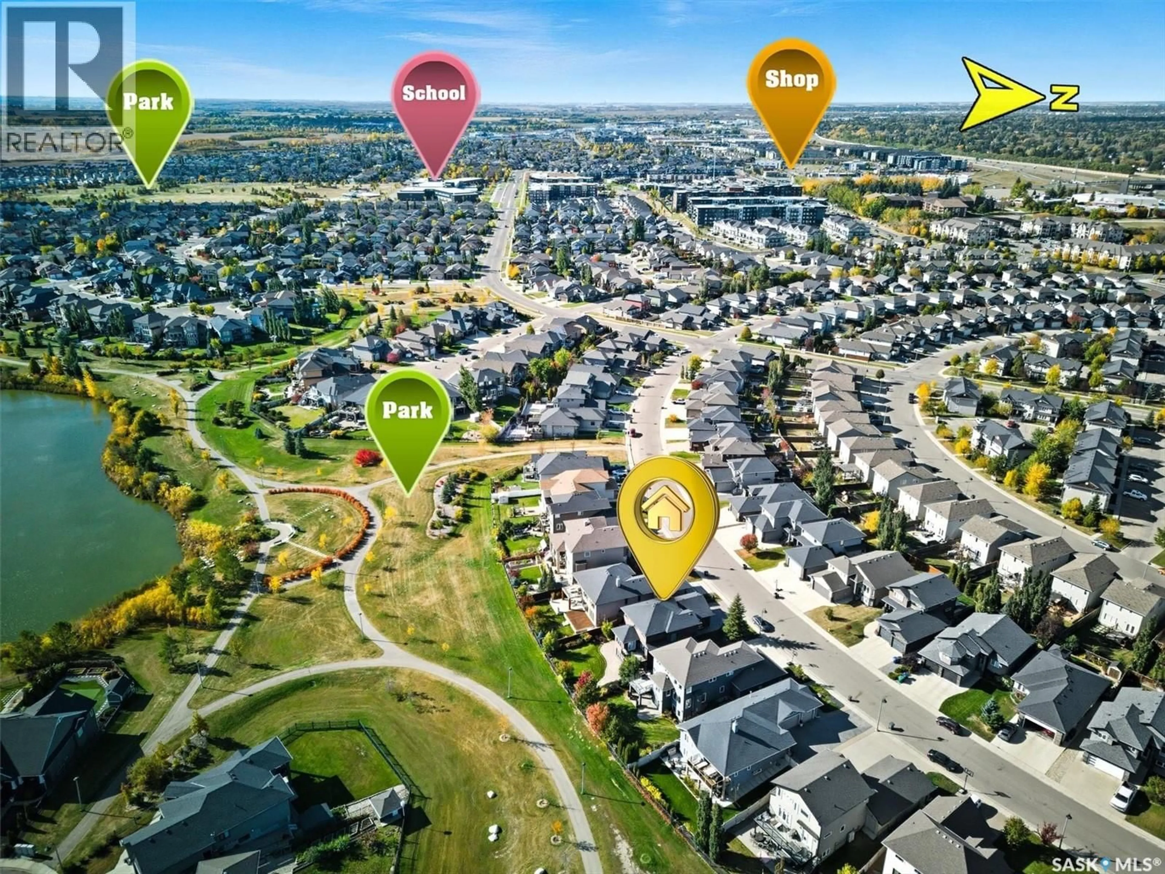 Picture of a map for 258 WHALLEY CRESCENT, Saskatoon Saskatchewan S7T0P1