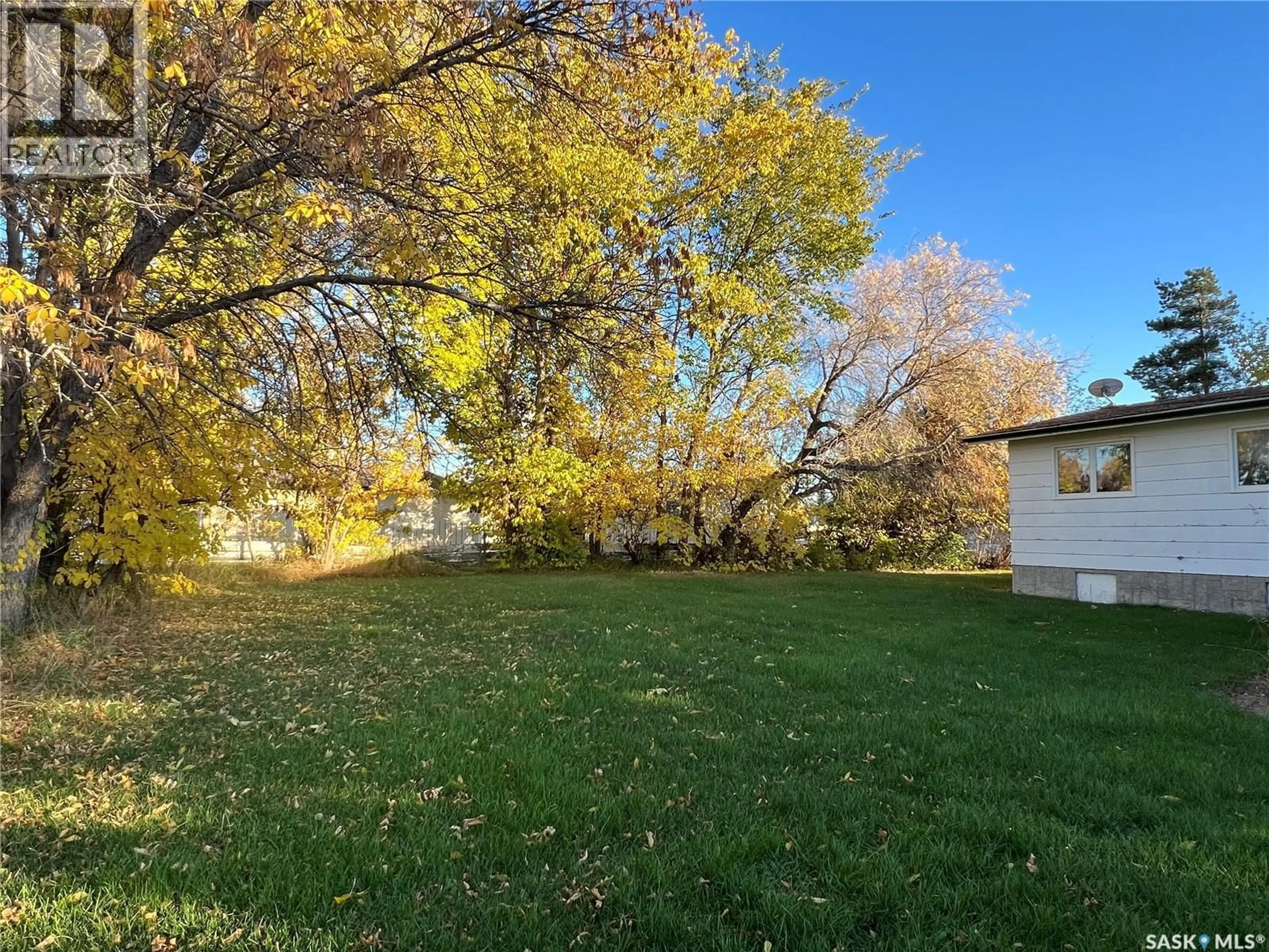 A pic from outside/outdoor area/front of a property/back of a property/a pic from drone, forest/trees view for 904 RAILWAY AVENUE, Loon Lake Saskatchewan S0M1L0
