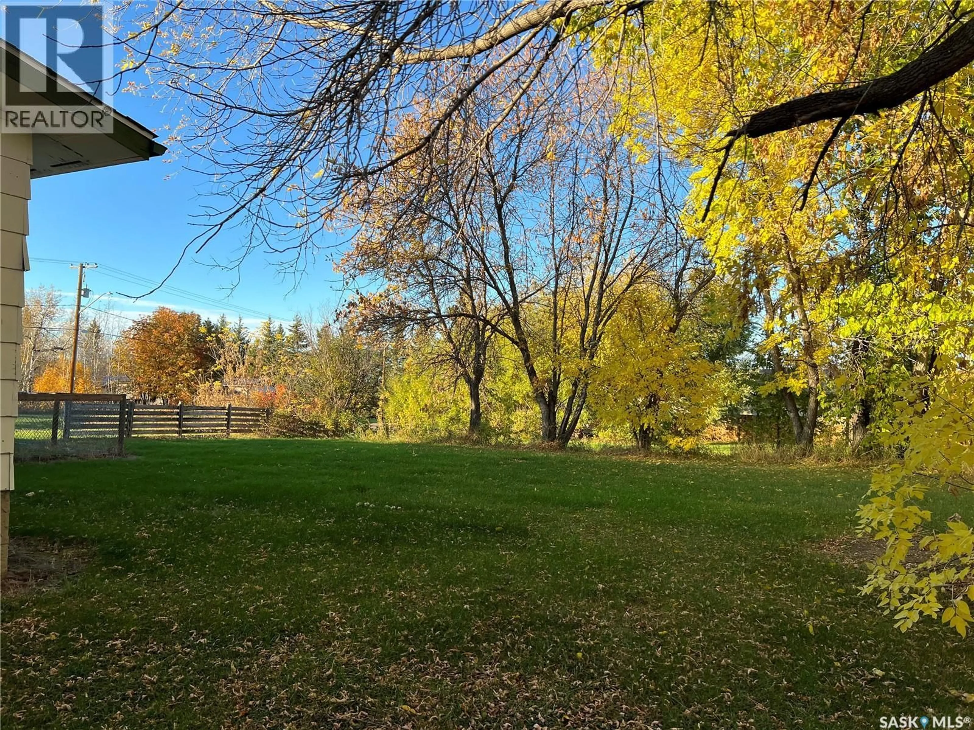 A pic from outside/outdoor area/front of a property/back of a property/a pic from drone, forest/trees view for 904 RAILWAY AVENUE, Loon Lake Saskatchewan S0M1L0