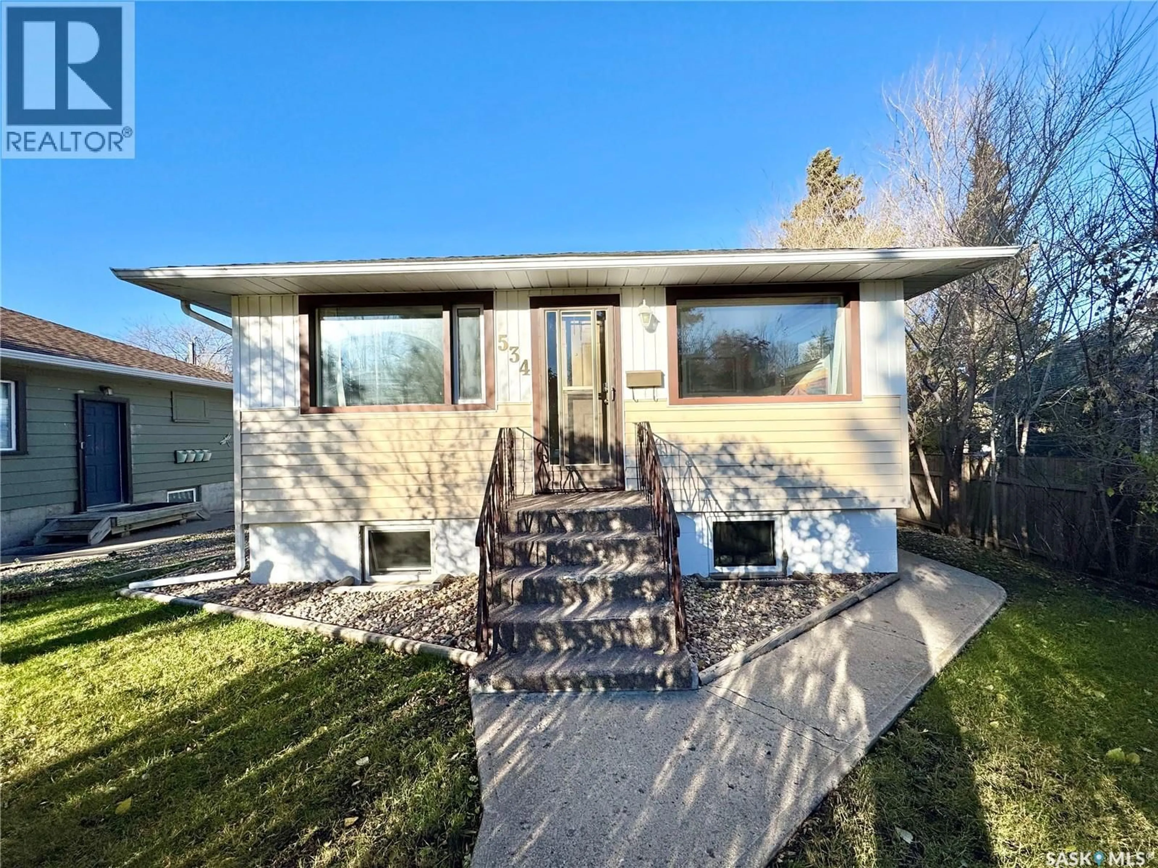 Home with vinyl exterior material, street for 534 21ST STREET, Prince Albert Saskatchewan S6V1M4