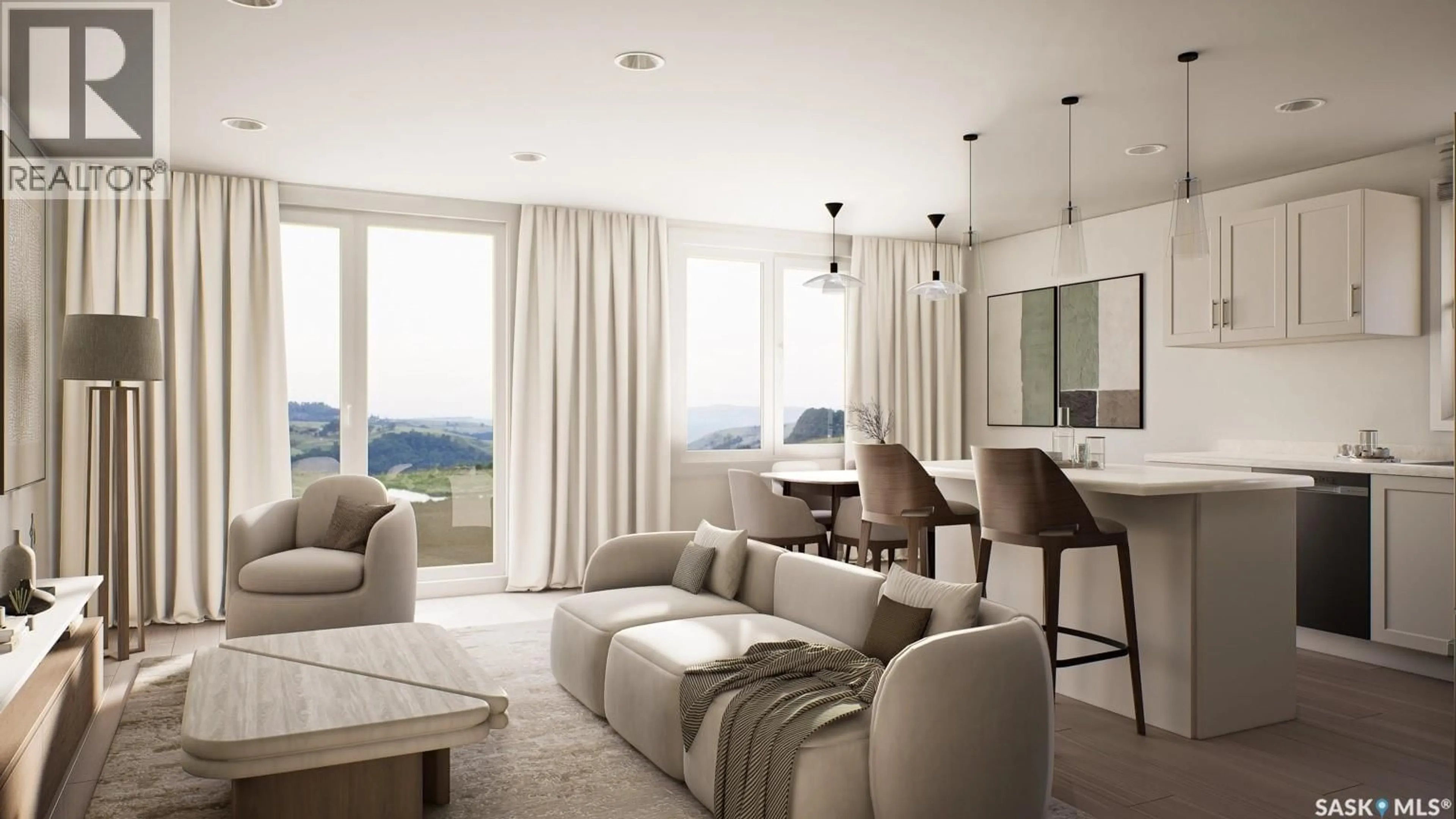 Living room with furniture, unknown for 104 THOMSON STREET, Outlook Saskatchewan S0L2N0