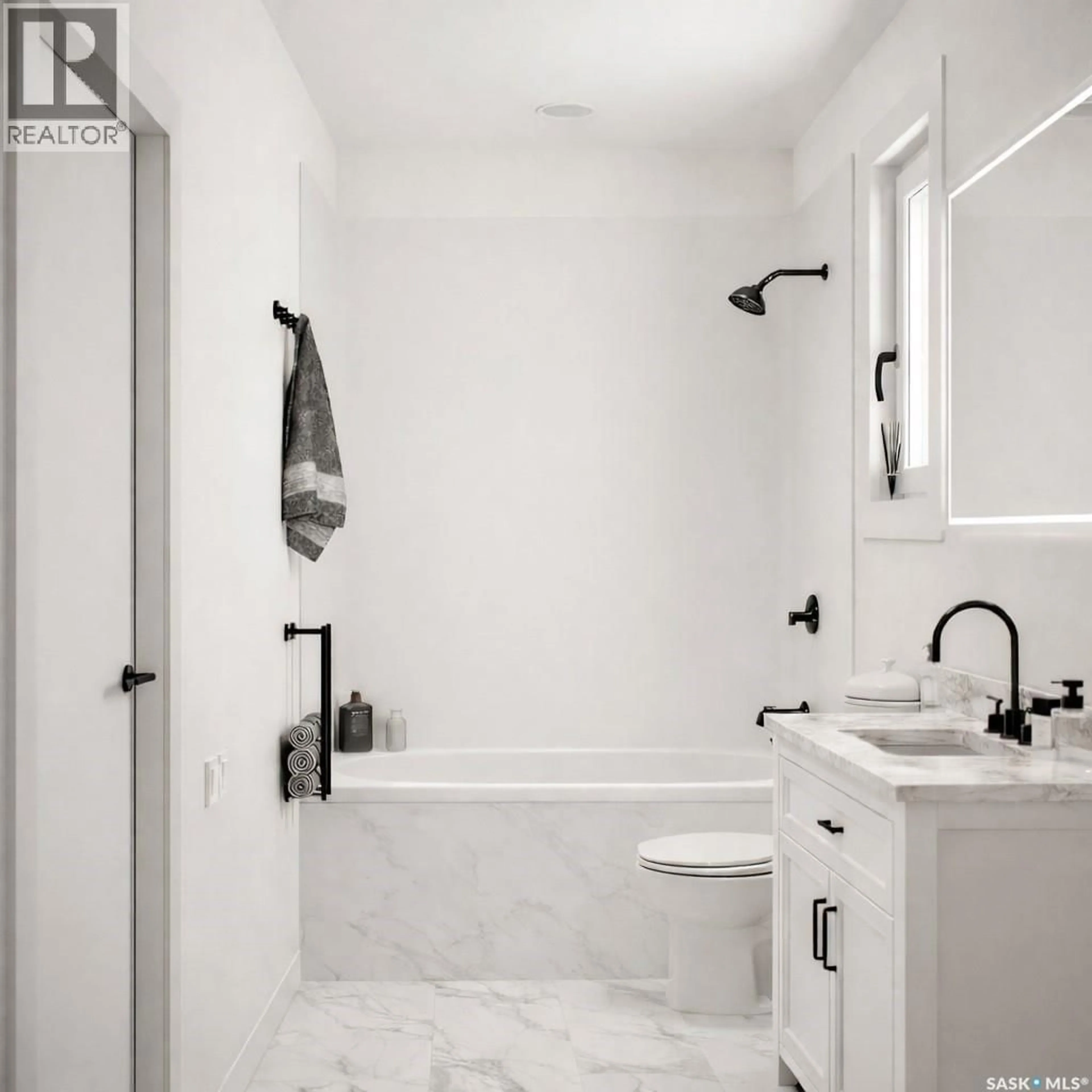 Contemporary bathroom, ceramic/tile floor for 96 THOMSON STREET, Outlook Saskatchewan S0L2N0