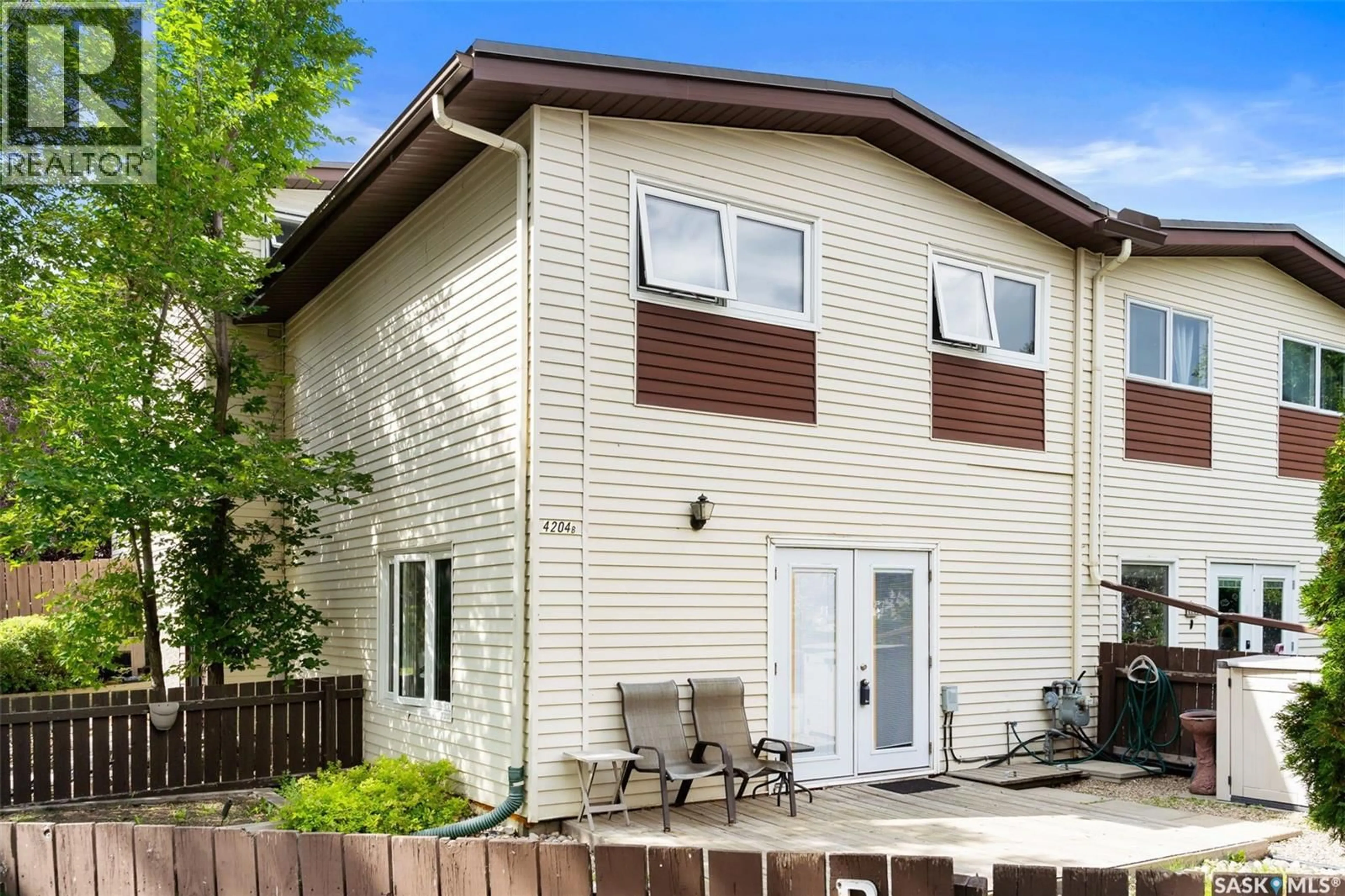 Home with vinyl exterior material, street for B - 4204 CASTLE ROAD, Regina Saskatchewan S4S4W1
