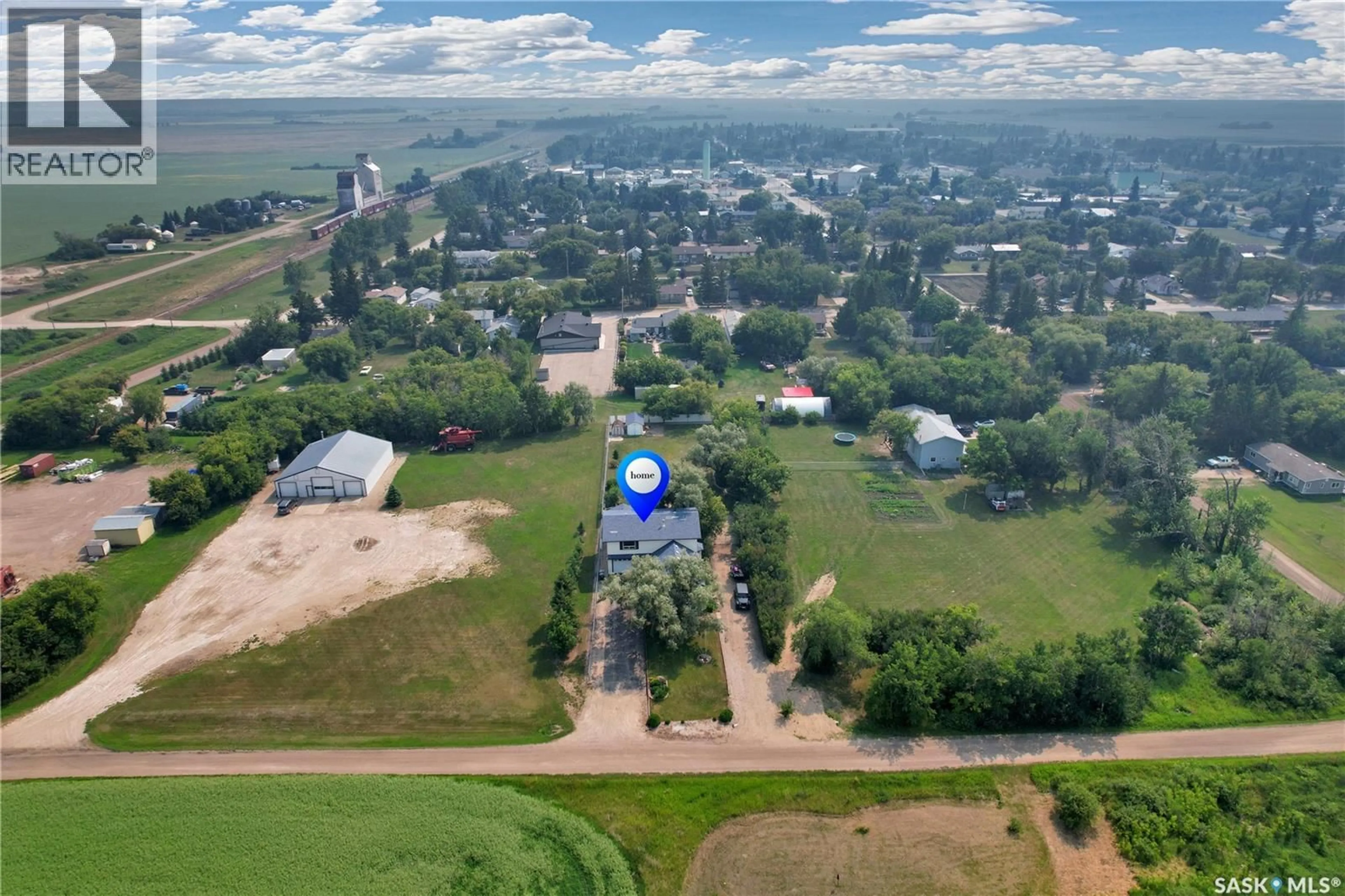 A pic from outside/outdoor area/front of a property/back of a property/a pic from drone, unknown for 111 4TH STREET, Wakaw Saskatchewan S0K4P0