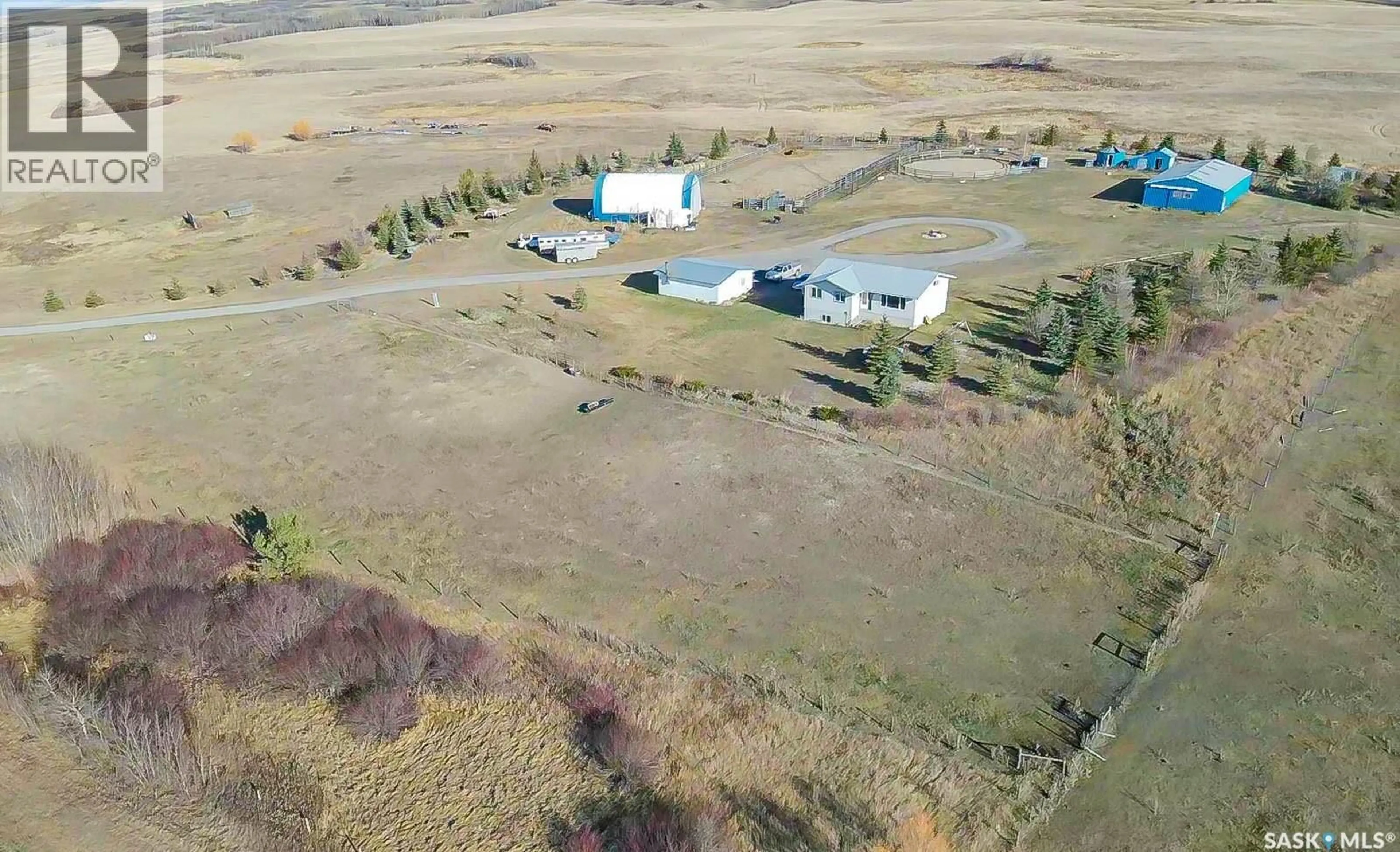 A pic from outside/outdoor area/front of a property/back of a property/a pic from drone, building for 20 ACRE YARD SITE, South Qu'Appelle Rm No. 157 Saskatchewan S0G0B7