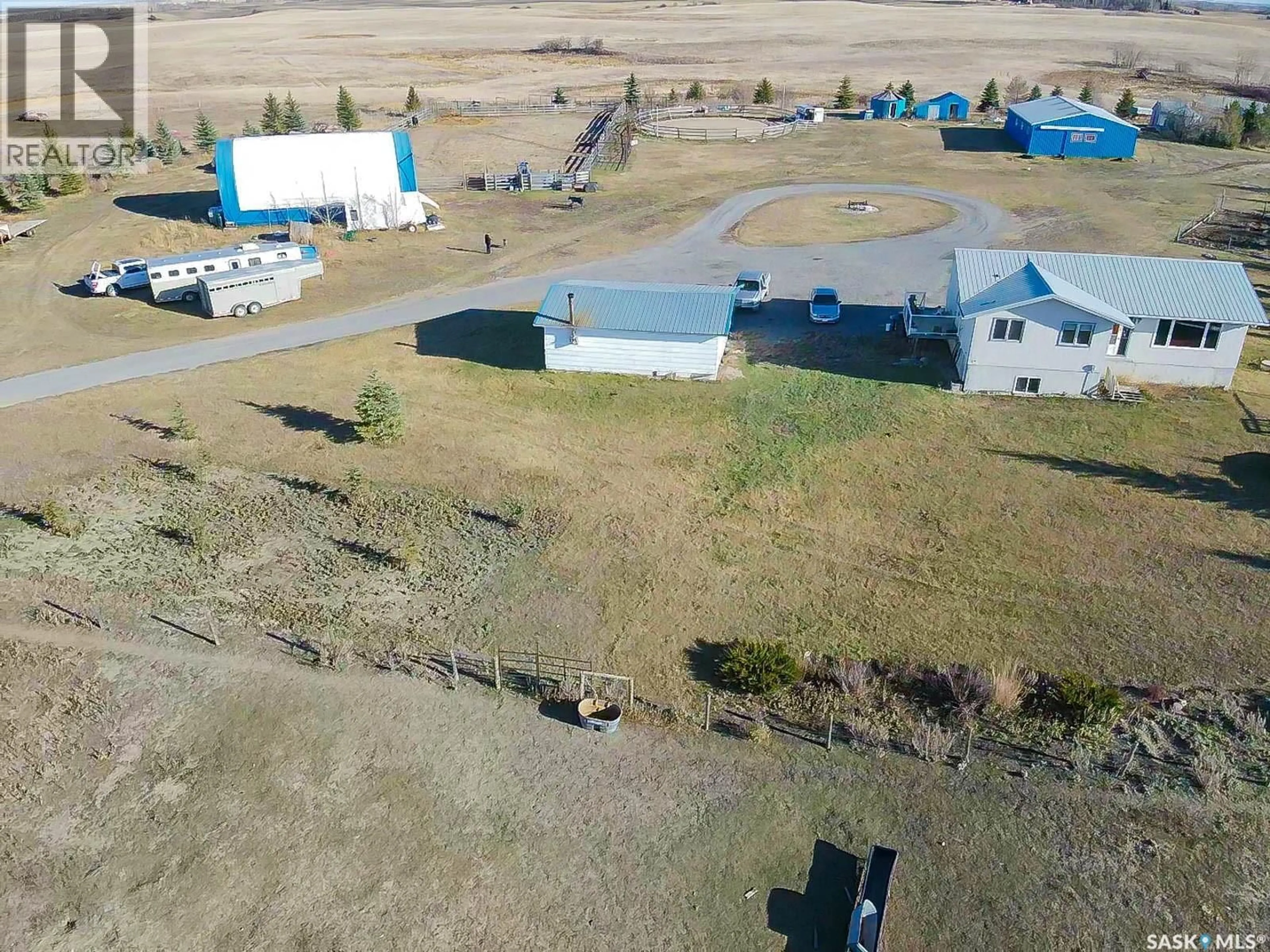 A pic from outside/outdoor area/front of a property/back of a property/a pic from drone, unknown for 20 ACRE YARD SITE, South Qu'Appelle Rm No. 157 Saskatchewan S0G0B7