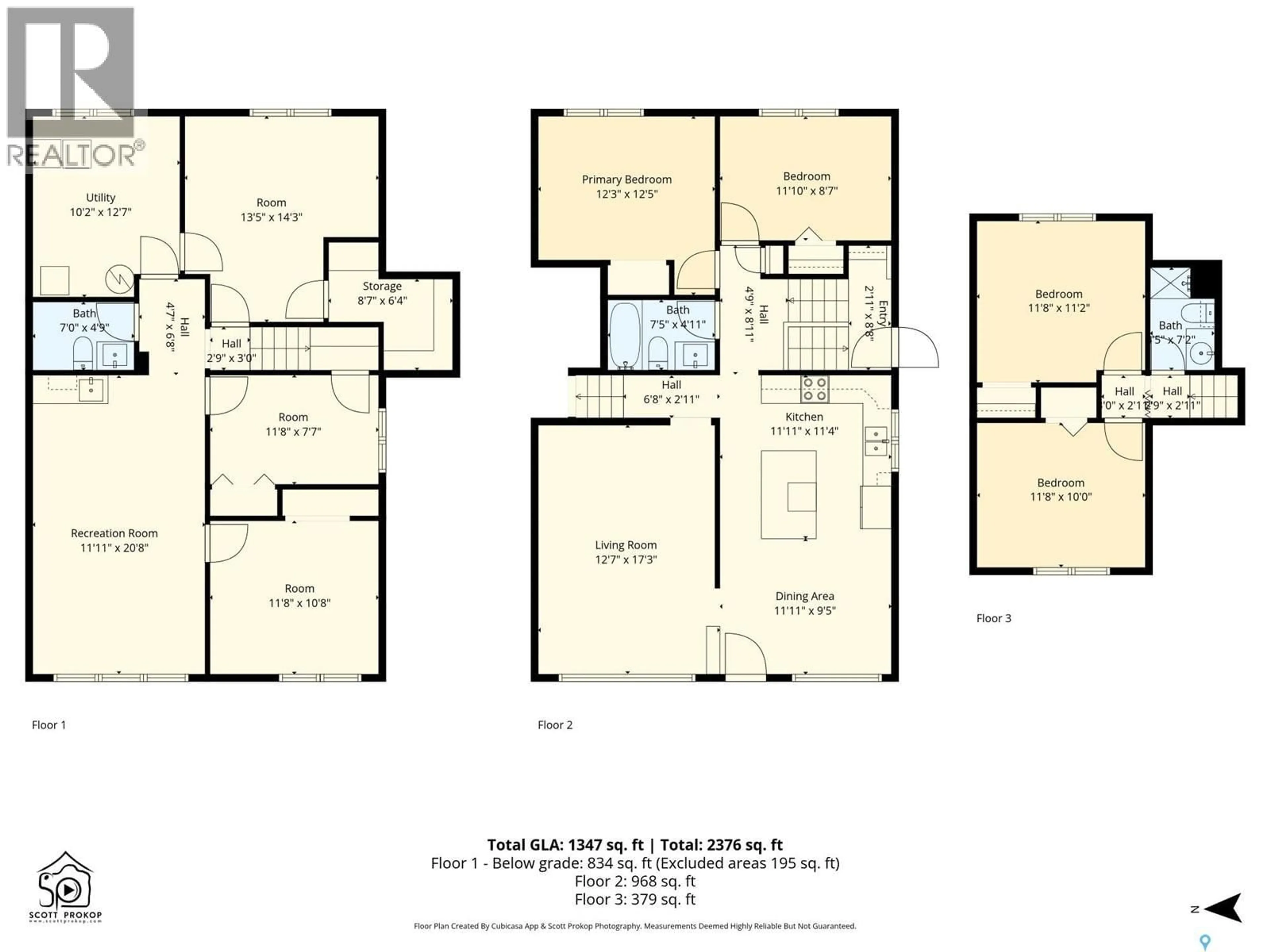 Floor plan for 812 L AVENUE N, Saskatoon Saskatchewan S7L2R4