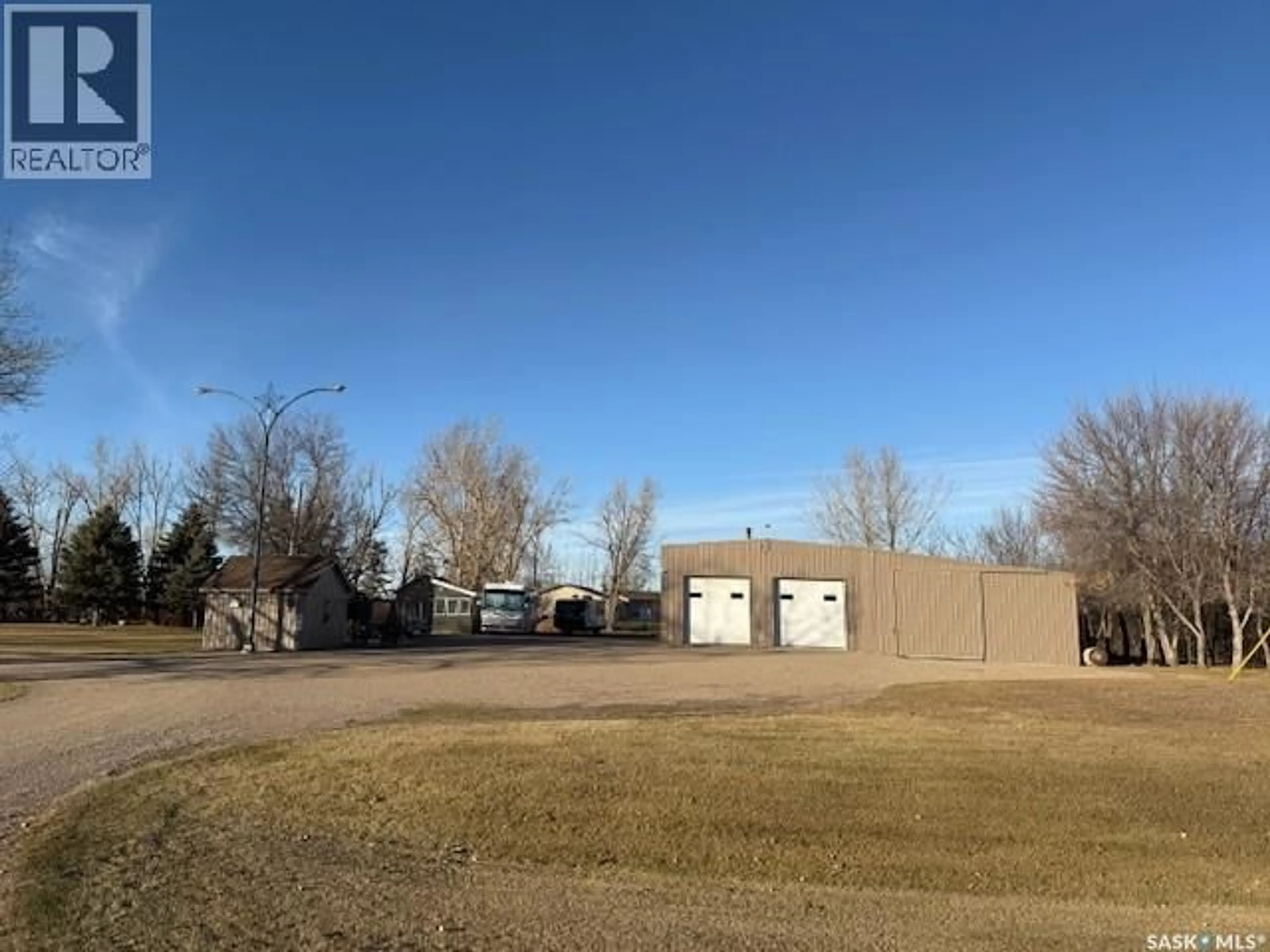 A pic from outside/outdoor area/front of a property/back of a property/a pic from drone, street for ALLIN ACREAGE, Orkney Rm No. 244 Saskatchewan S3N2V6