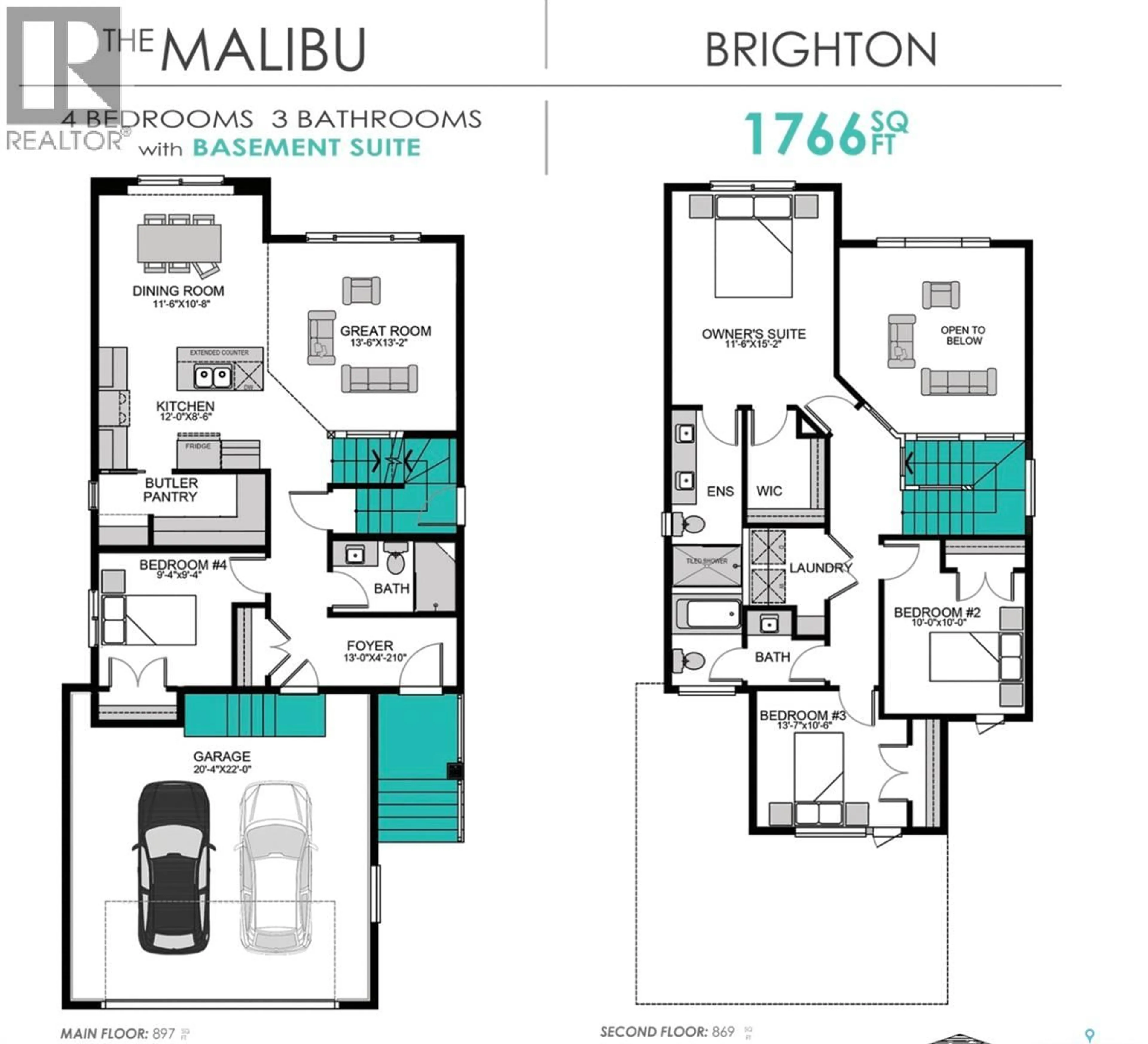 Floor plan for 907 TRAEGER MANOR, Saskatoon Saskatchewan S7V1V8