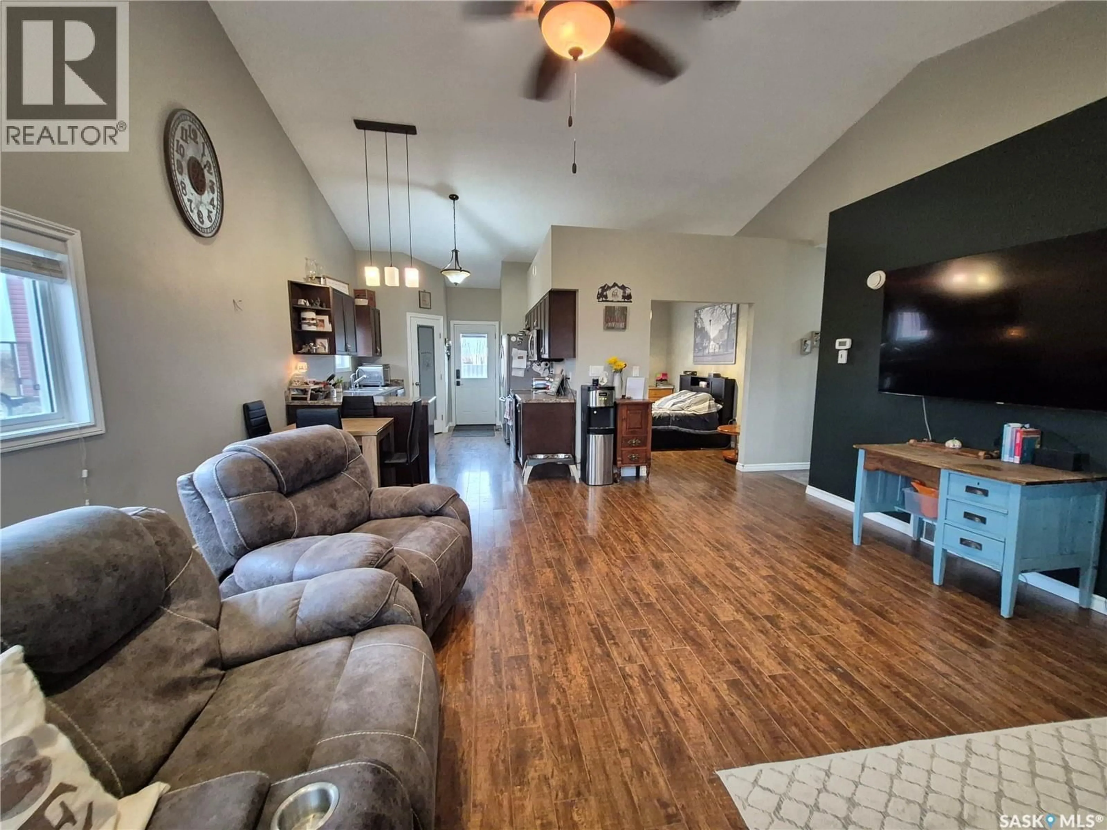 Living room with furniture, unknown for 712 RAILWAY AVENUE, Pangman Saskatchewan S0C2C0