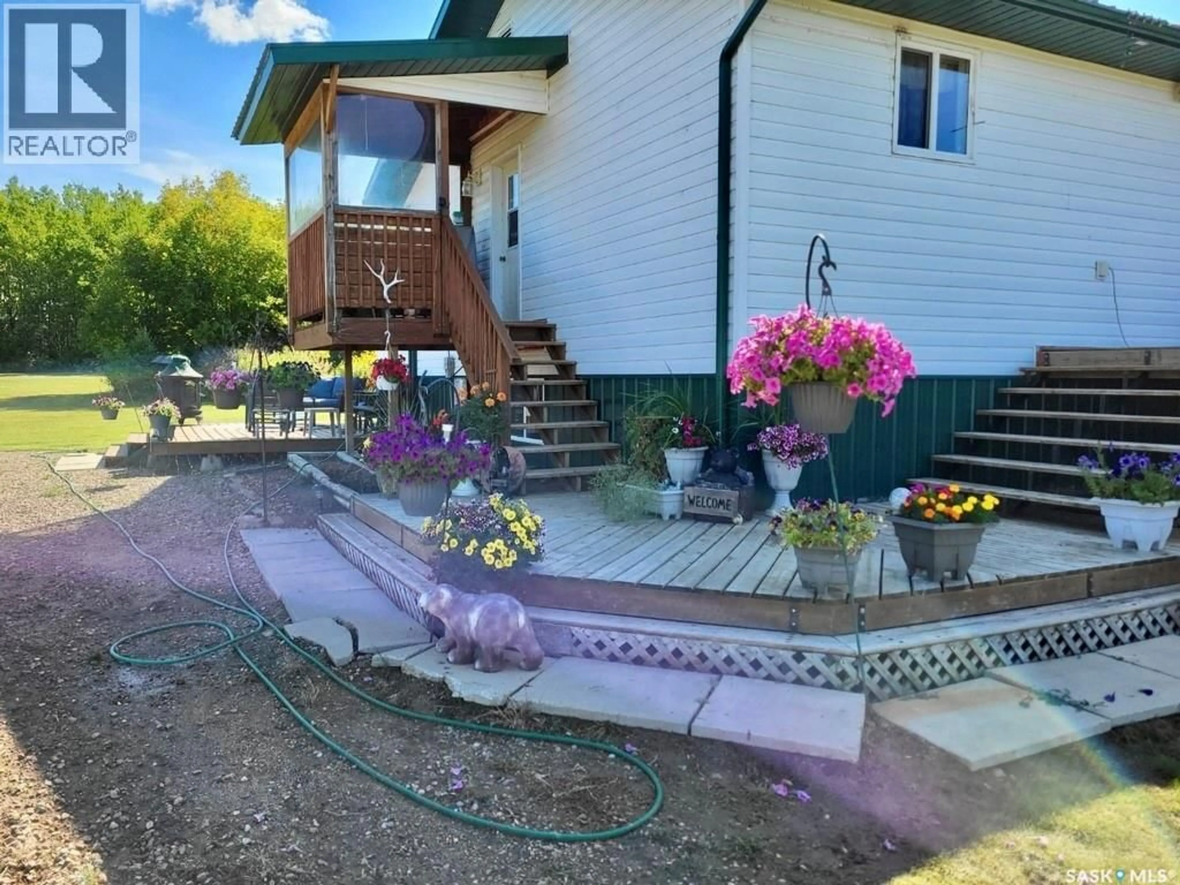 A pic from outside/outdoor area/front of a property/back of a property/a pic from drone, unknown for 9 KM WEST OF MAKWA, Loon Lake Rm No. 561 Saskatchewan S0M1L0