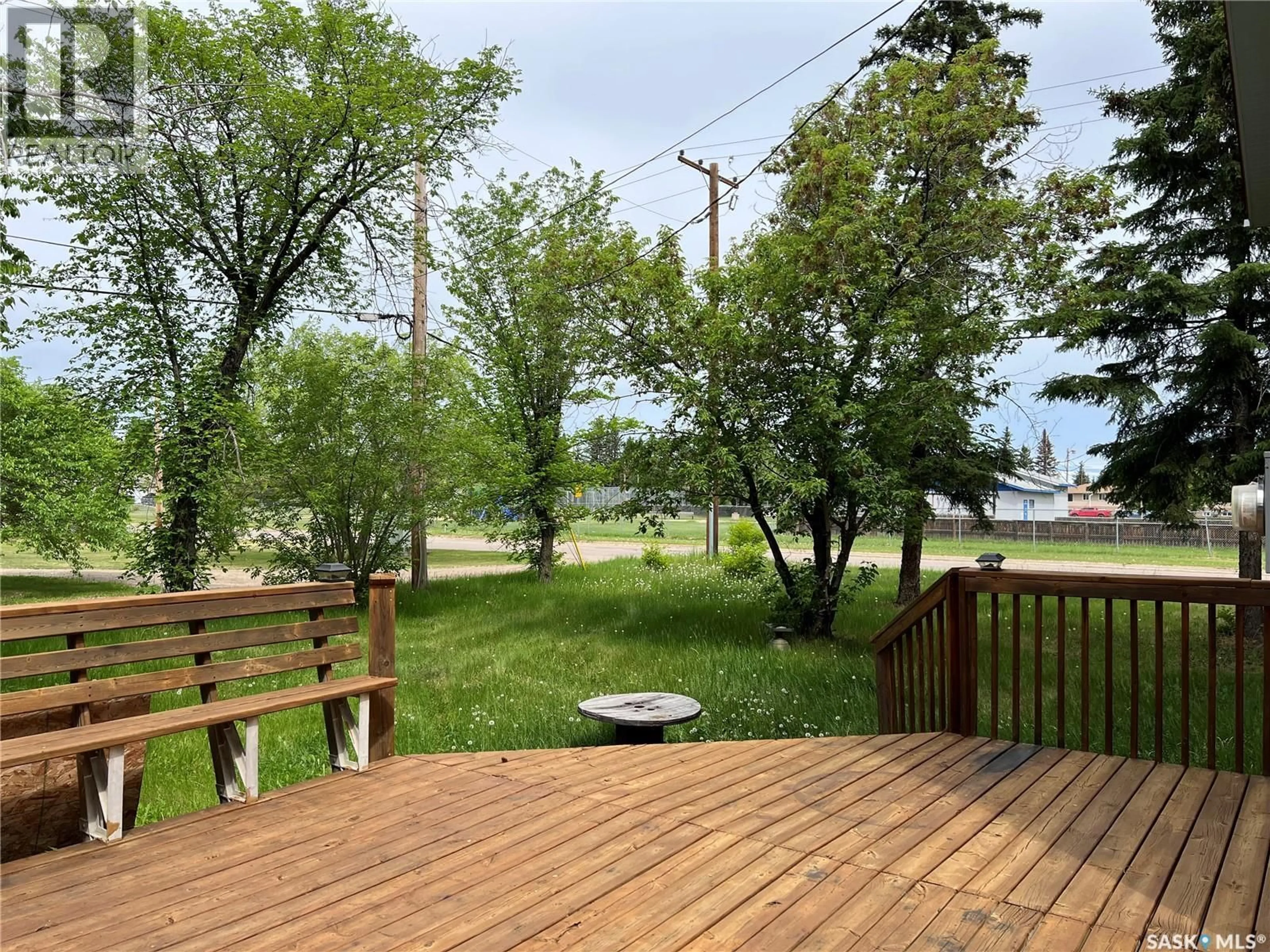 Patio, water/lake/river/ocean view for 403 6TH STREET, Meadow Lake Saskatchewan S9X1A6