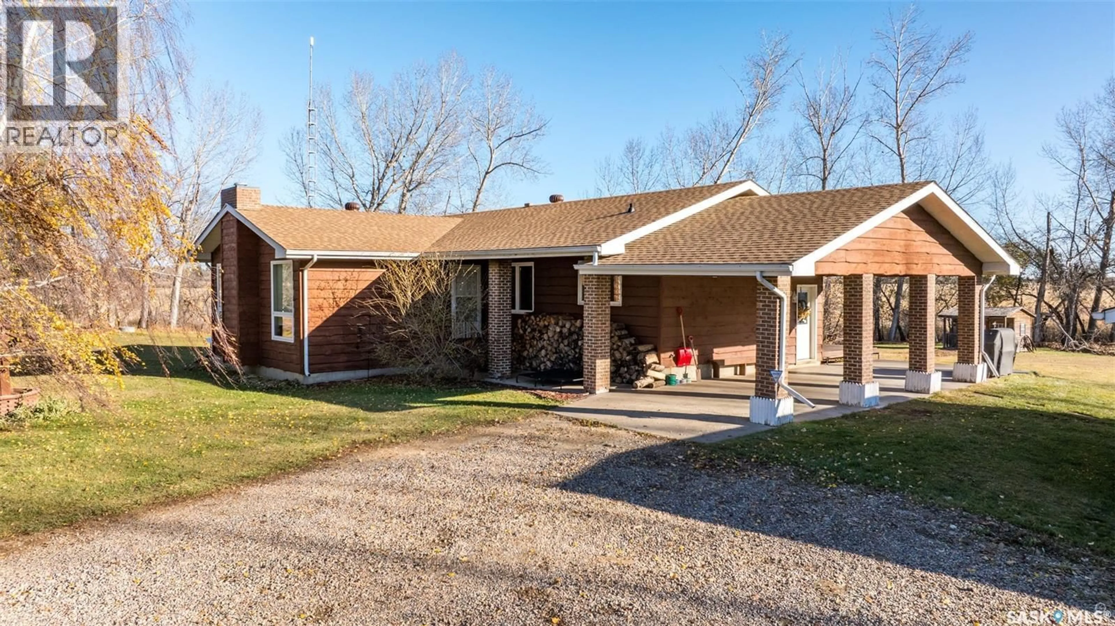 Home with brick exterior material, street for Acreage - NESBIT FOREST DRIVE, Garden River Rm No. 490 Saskatchewan S6V5R2