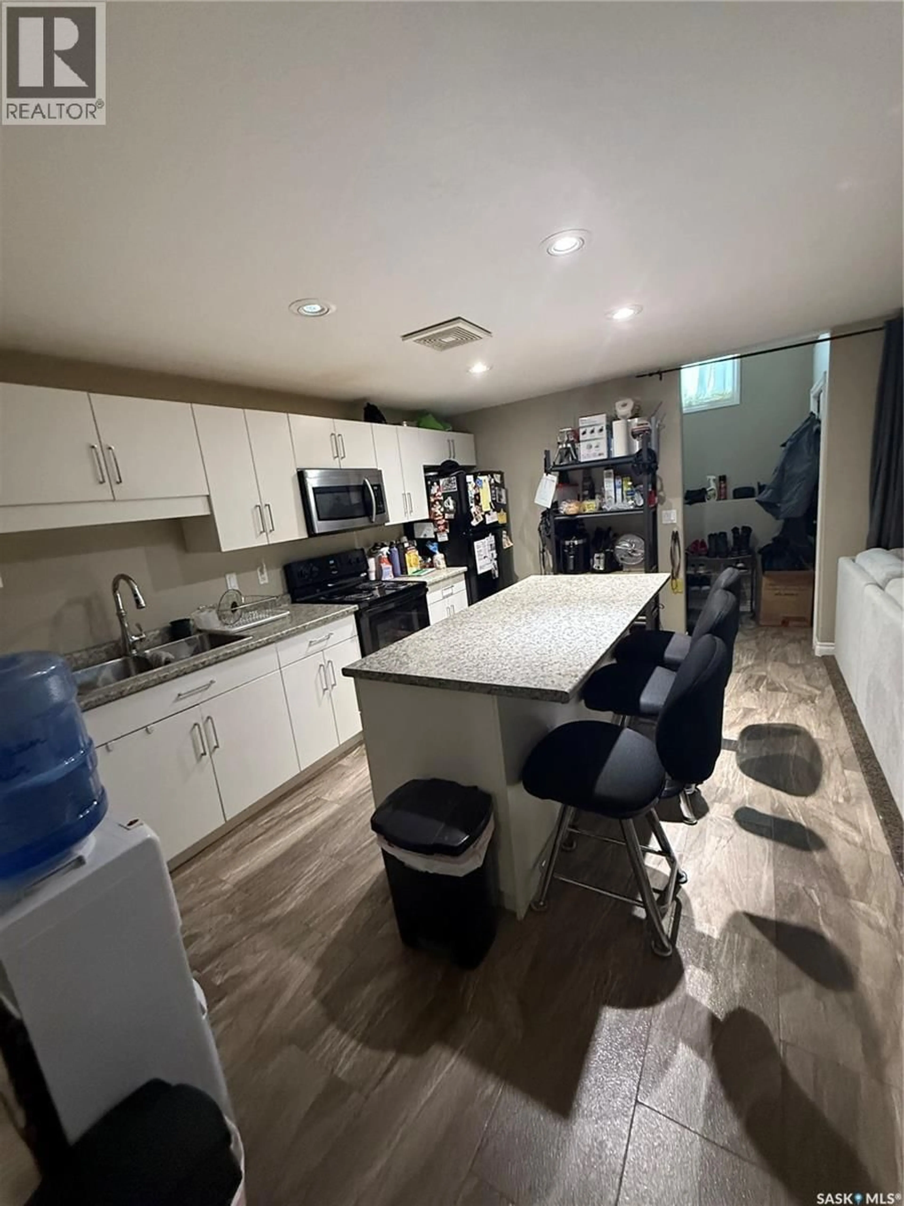 Open concept kitchen, ceramic/tile floor for 438 KLOPPENBURG STREET, Saskatoon Saskatchewan S7W0N7
